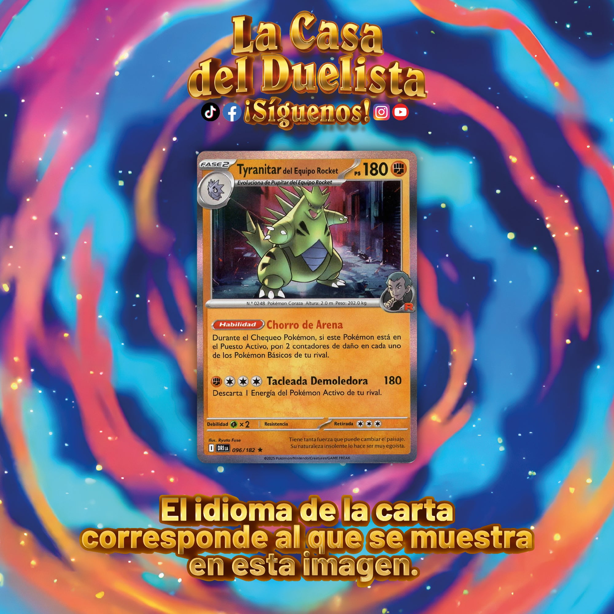 Tyranitar del Equipo Rocket