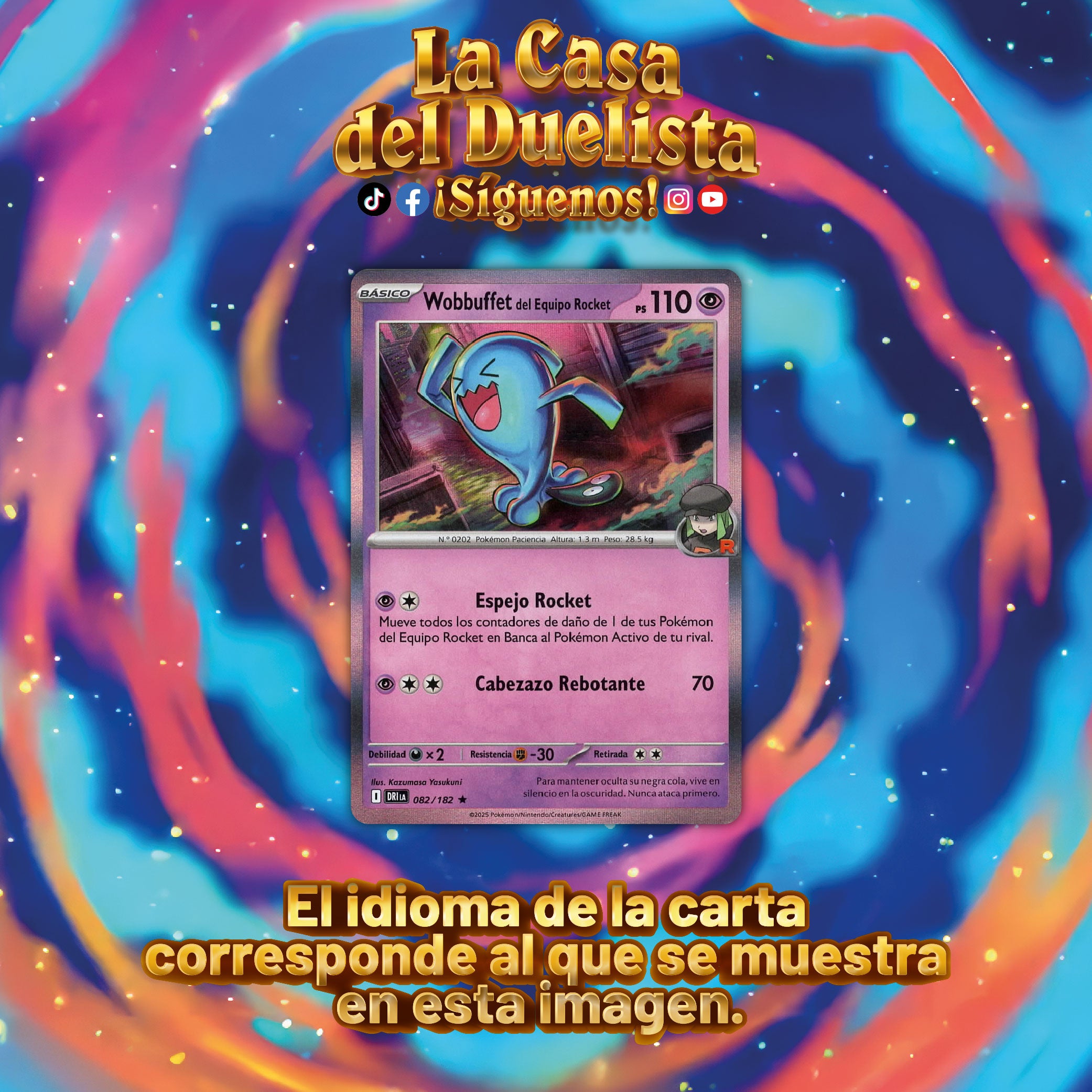 Wobbuffet del Equipo Rocket