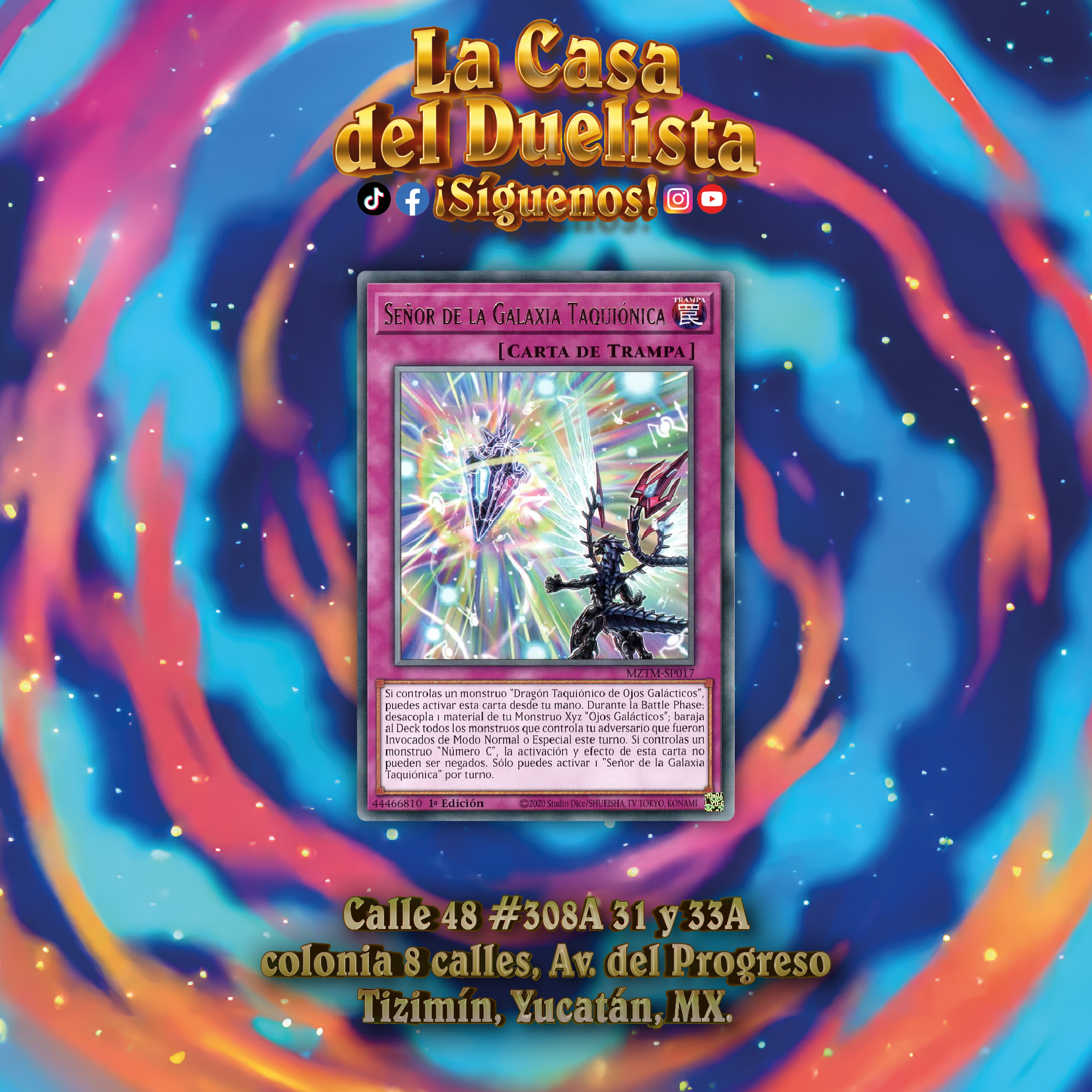 Señor de la Galaxia Taquiónica