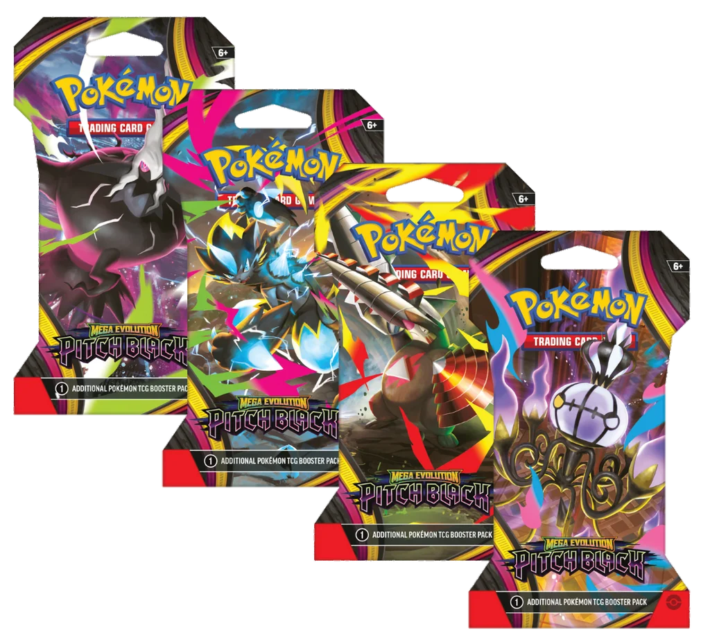 Sobre: Pokémon Pitch Black - Sleeved Booster