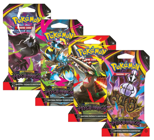 Sobre: Pokémon Pitch Black - Sleeved Booster