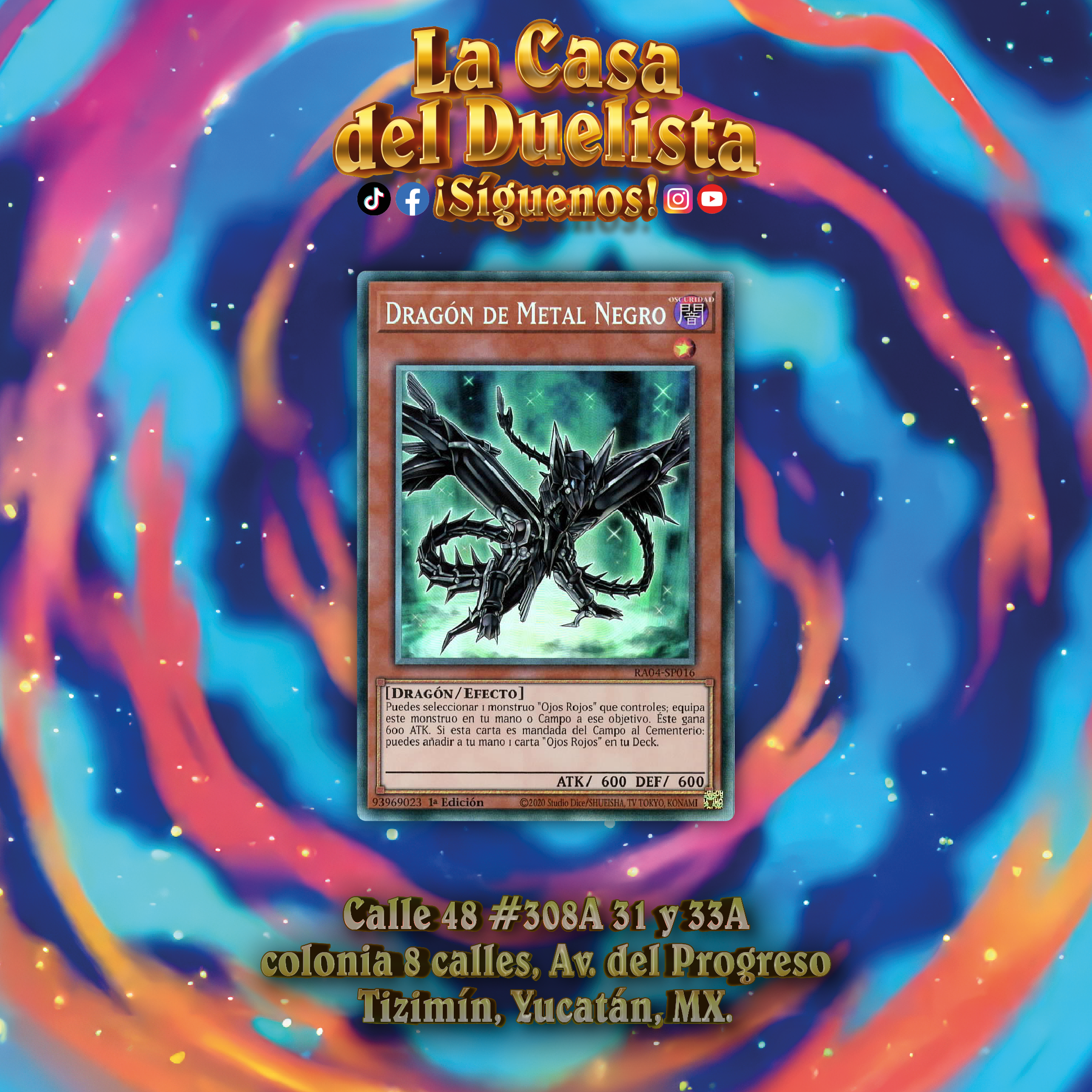 Dragón de Metal Negro