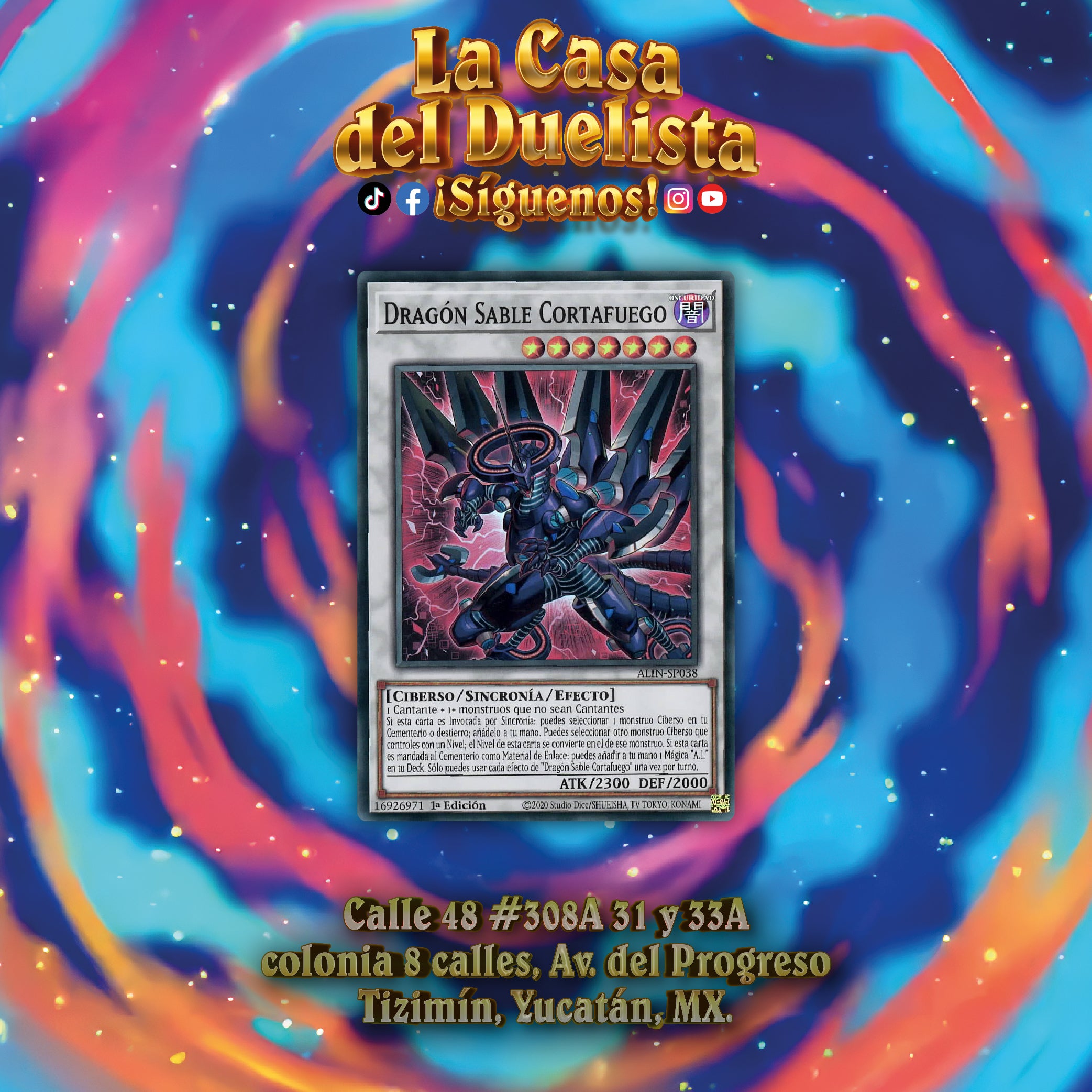 Dragón Sable Cortafuego