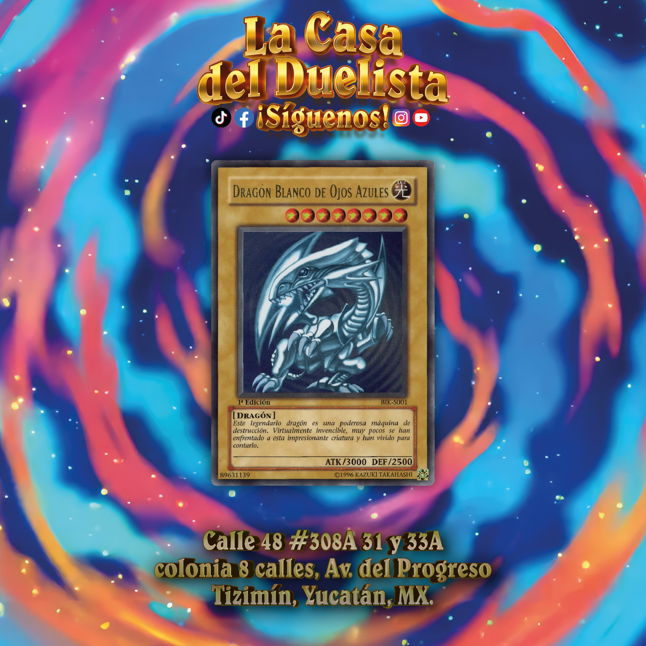 Dragón Blanco de Ojos Azules