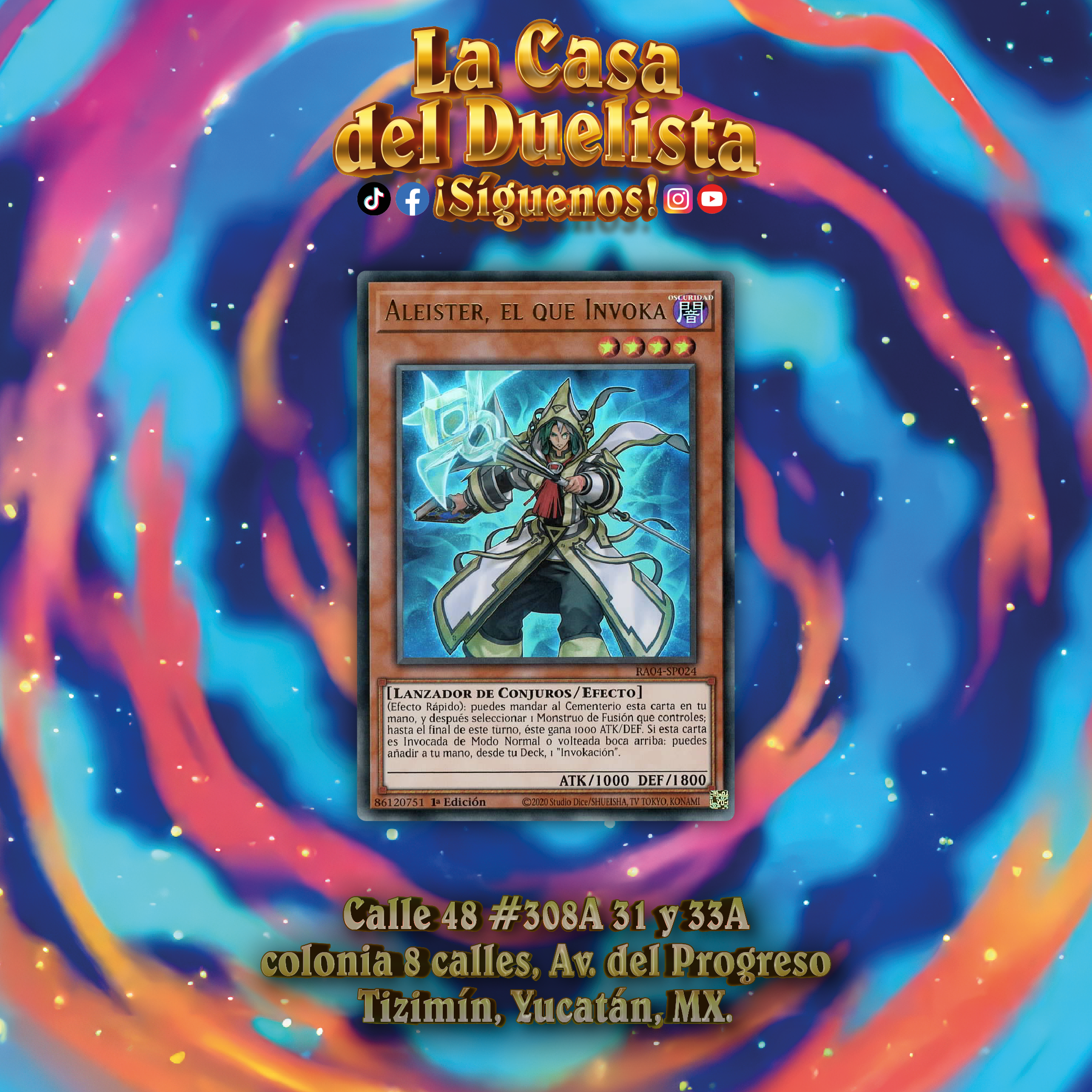 Aleister, el que Invoka (Arte alternativo)