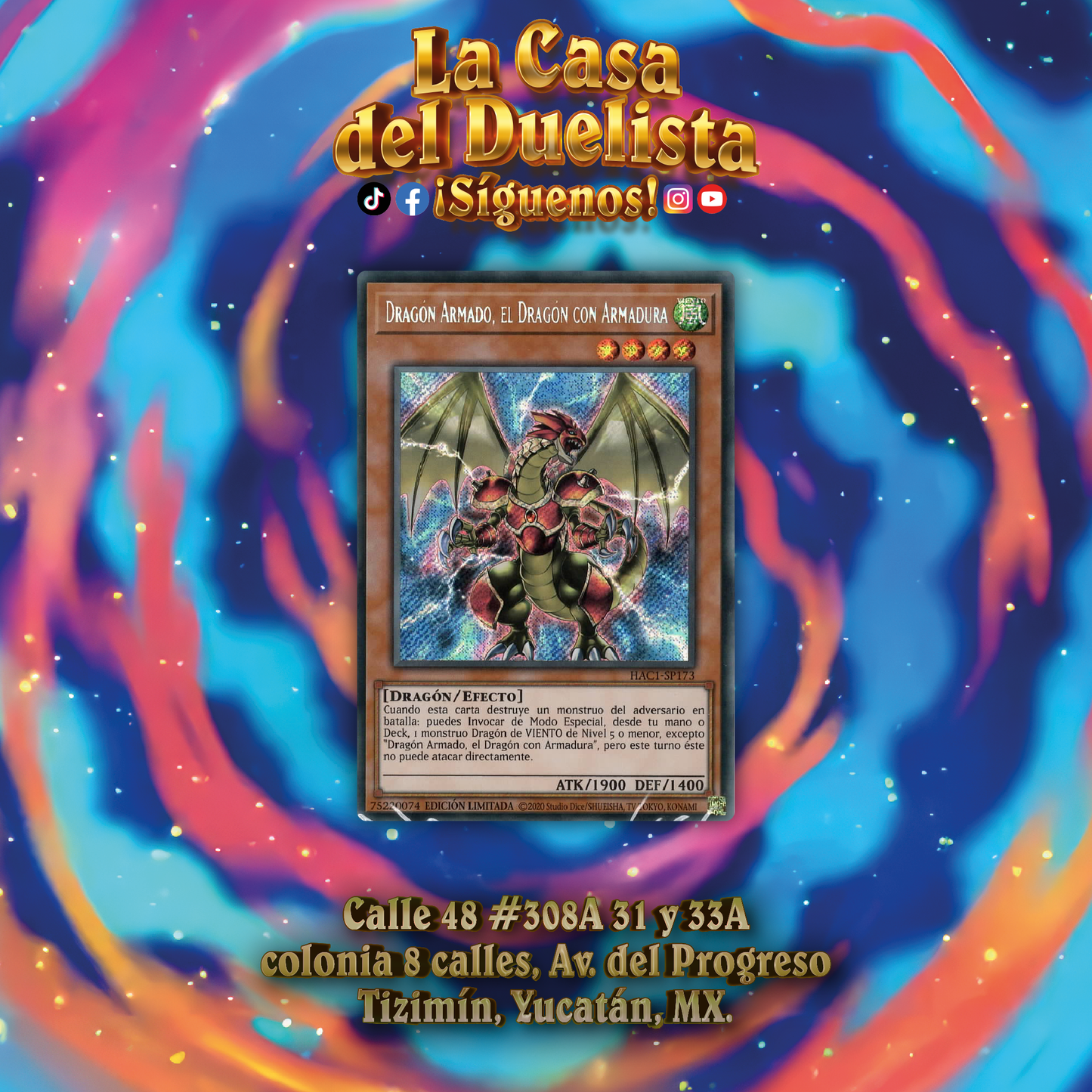 Dragón Armado, el Dragón con Armadura