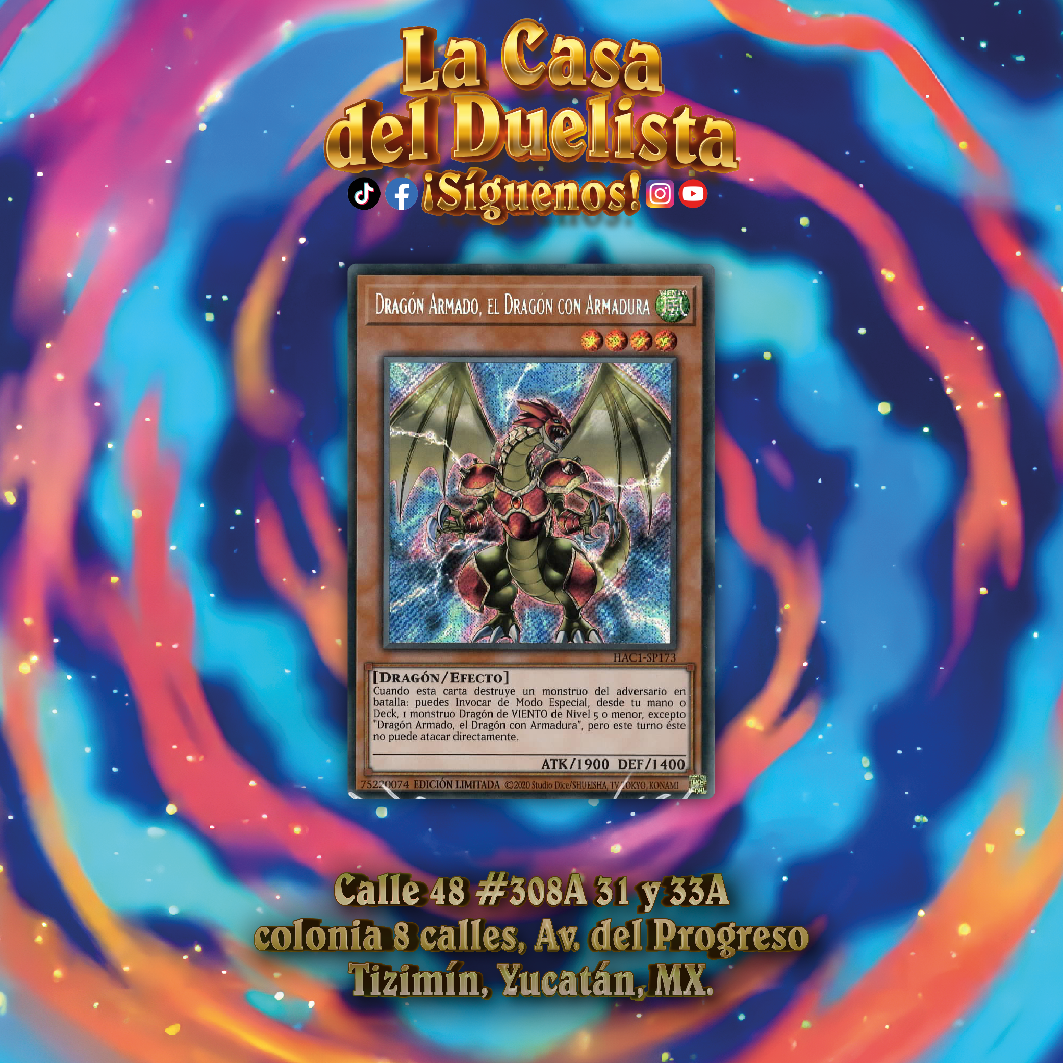 Dragón Armado, el Dragón con Armadura