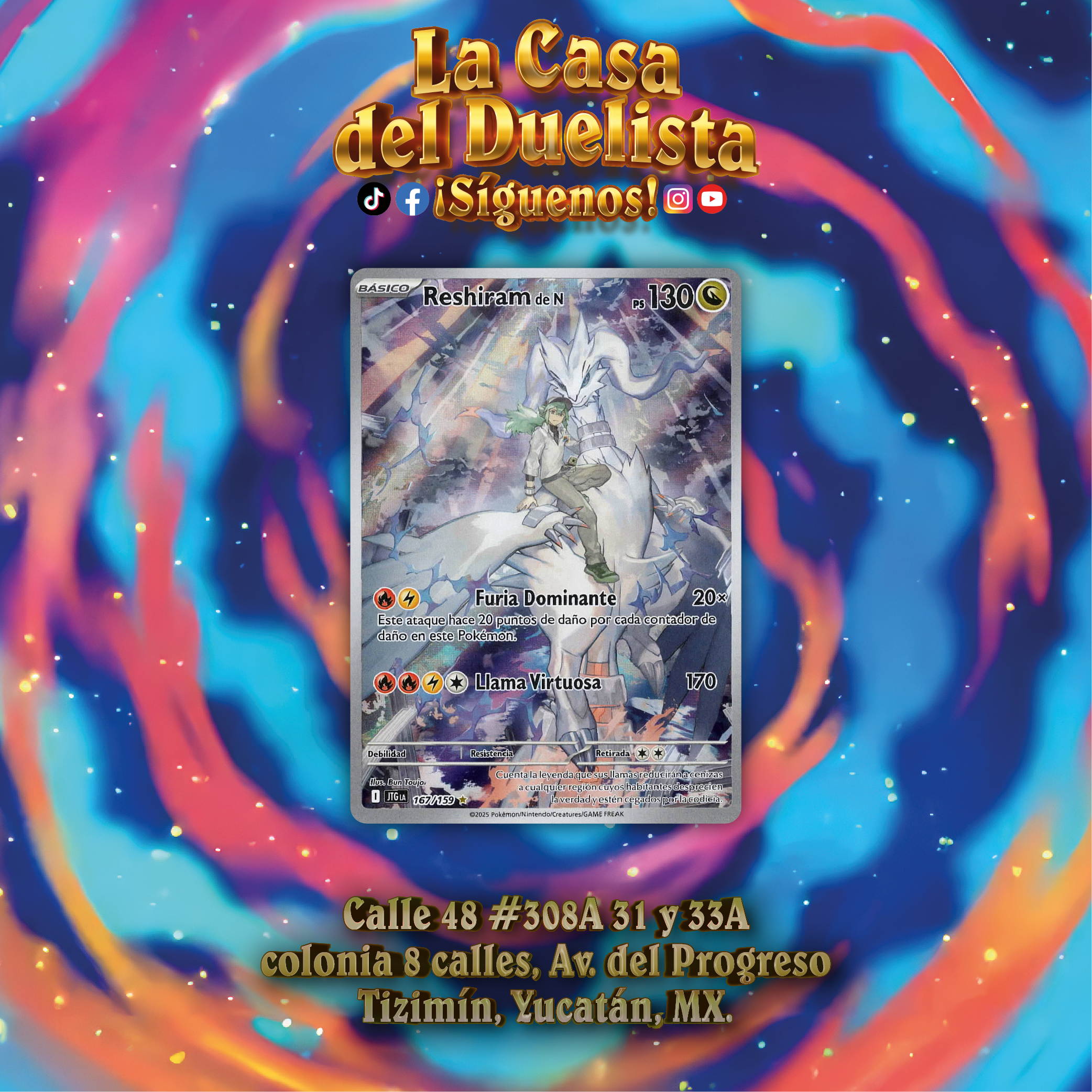 Reshiram de N