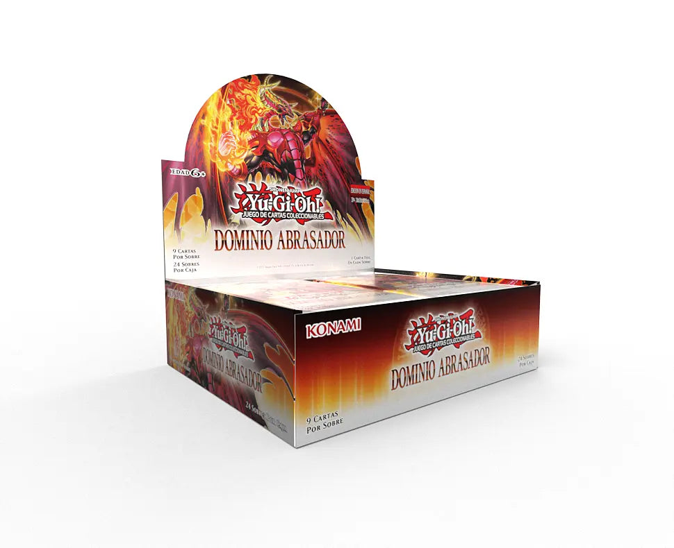 Caja c/24 sobres: Dominio Abrasador | Yu-Gi-Oh!