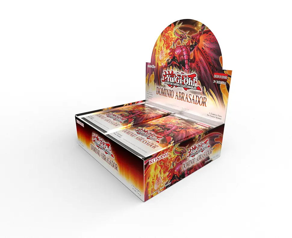Caja c/24 sobres: Dominio Abrasador | Yu-Gi-Oh!