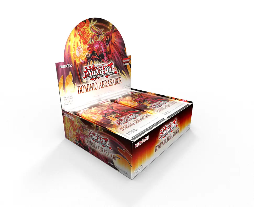Caja c/24 sobres: Dominio Abrasador | Yu-Gi-Oh!