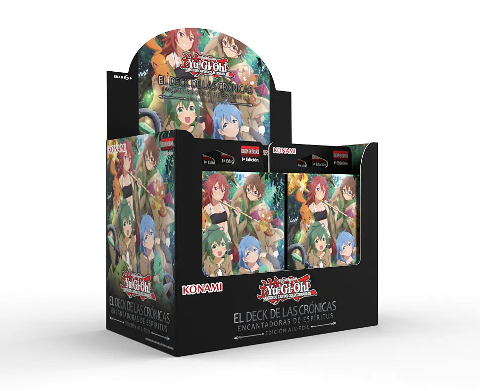 DISPLAY: El Deck de las Crónicas: Encantadoras de Espíritus: 𝗘𝗗𝗜𝗖𝗜𝗢́𝗡 𝗔𝗟𝗟 𝗙𝗢𝗜𝗟