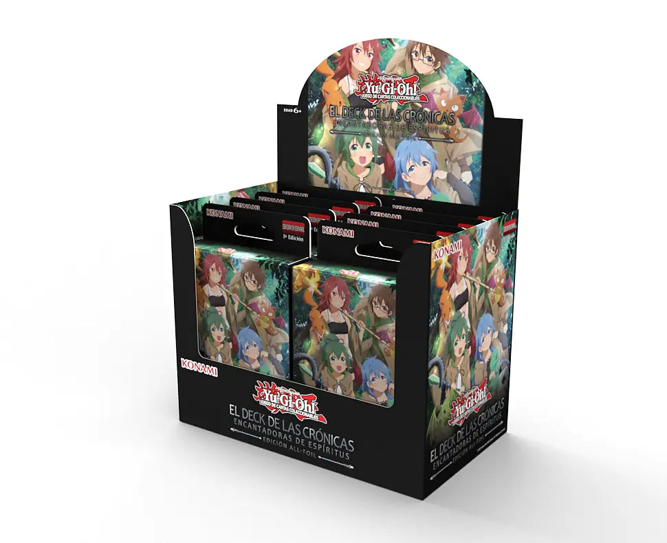DISPLAY: El Deck de las Crónicas: Encantadoras de Espíritus: 𝗘𝗗𝗜𝗖𝗜𝗢́𝗡 𝗔𝗟𝗟 𝗙𝗢𝗜𝗟