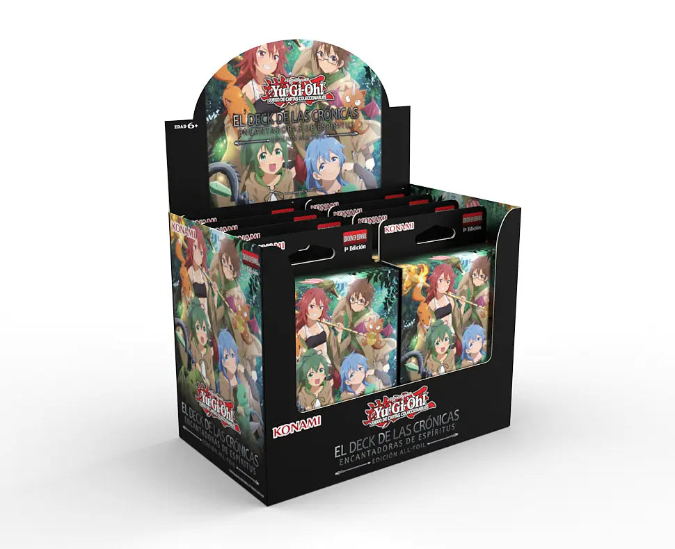 DISPLAY: El Deck de las Crónicas: Encantadoras de Espíritus: 𝗘𝗗𝗜𝗖𝗜𝗢́𝗡 𝗔𝗟𝗟 𝗙𝗢𝗜𝗟