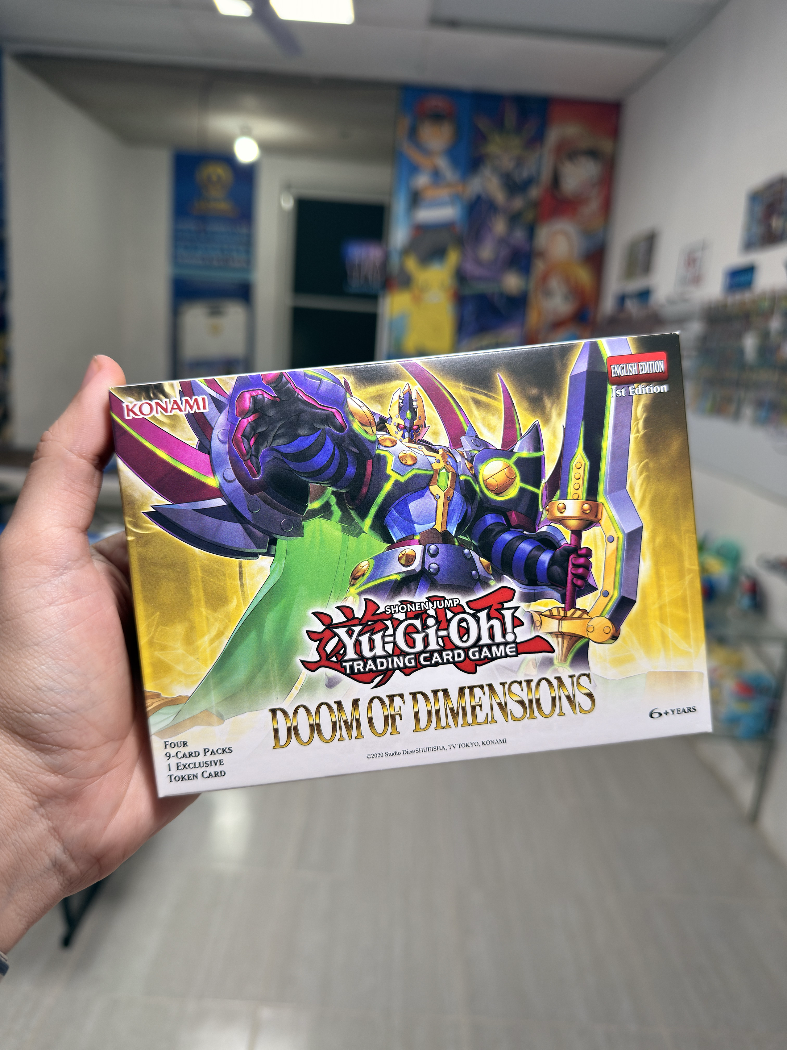 Yu-Gi-Oh! Doom of Dimensions Token Box