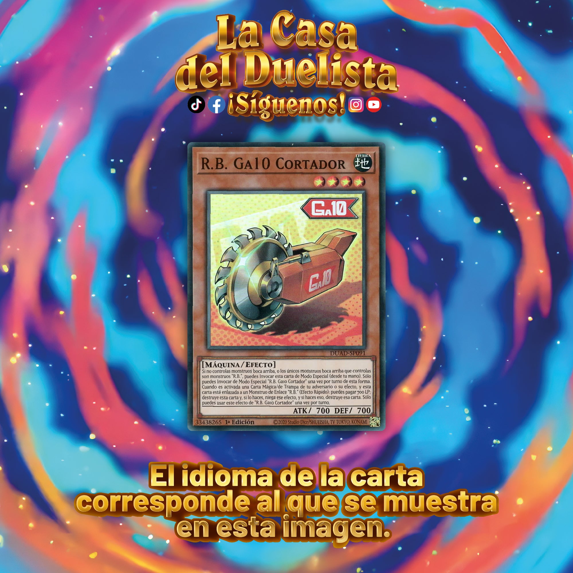 R.B. Ga10 Cortador