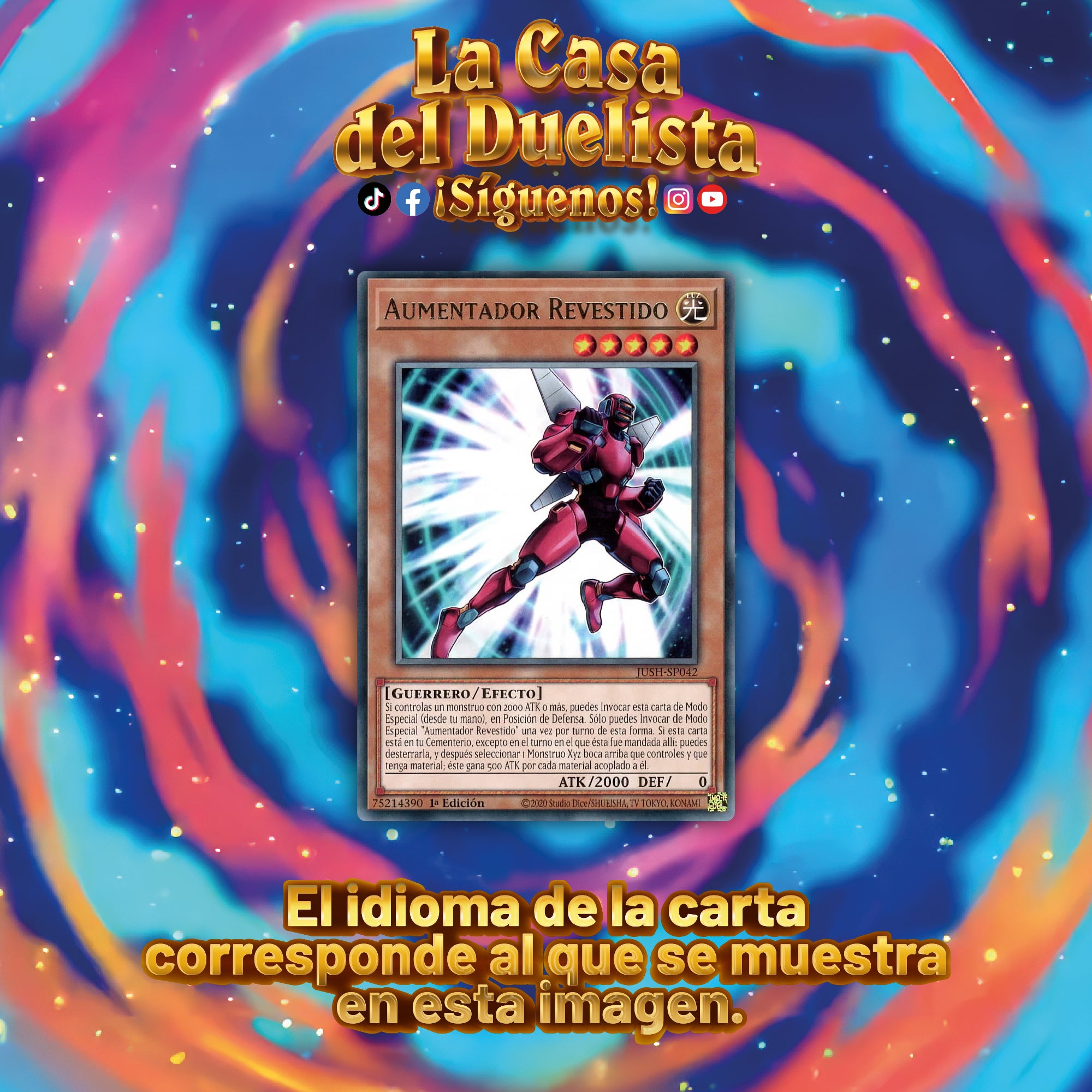 Aumentador Revestido