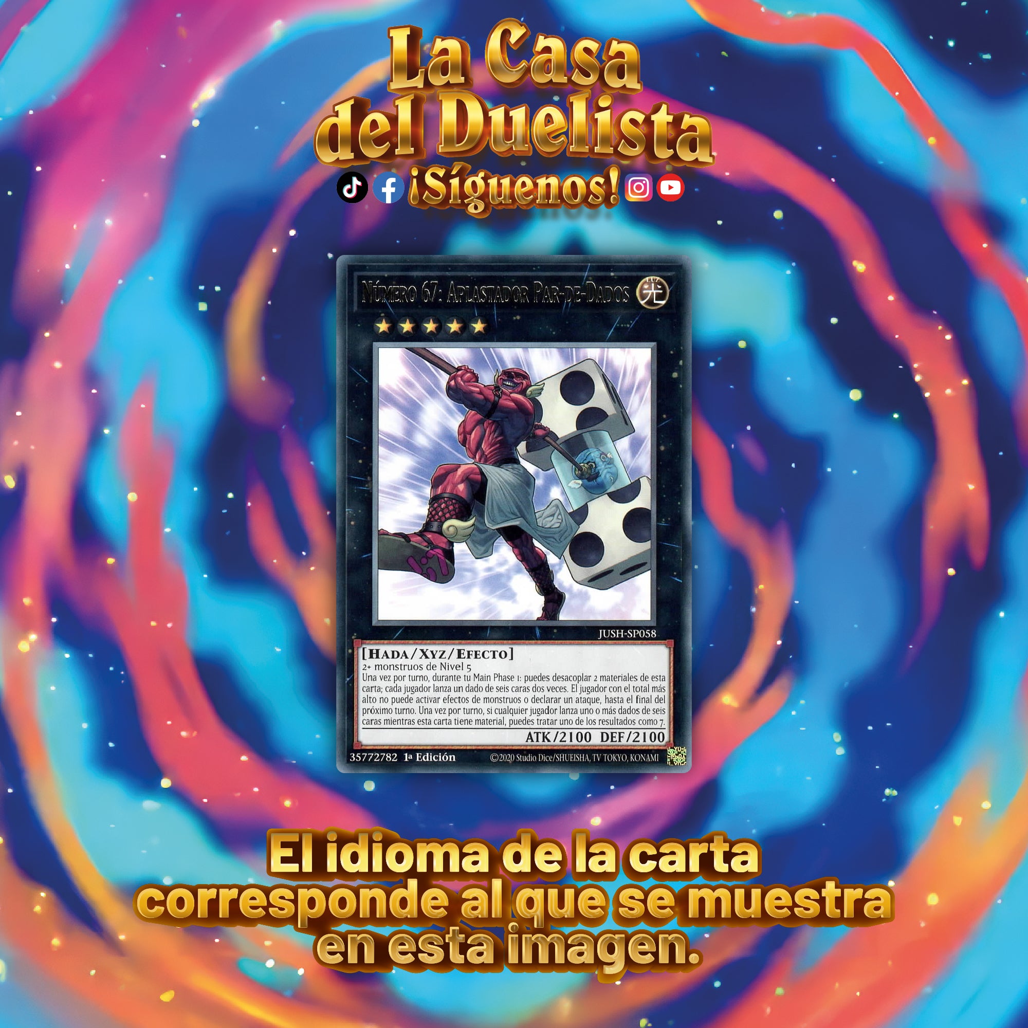 Número 67: Aplastador Par-de-Dados