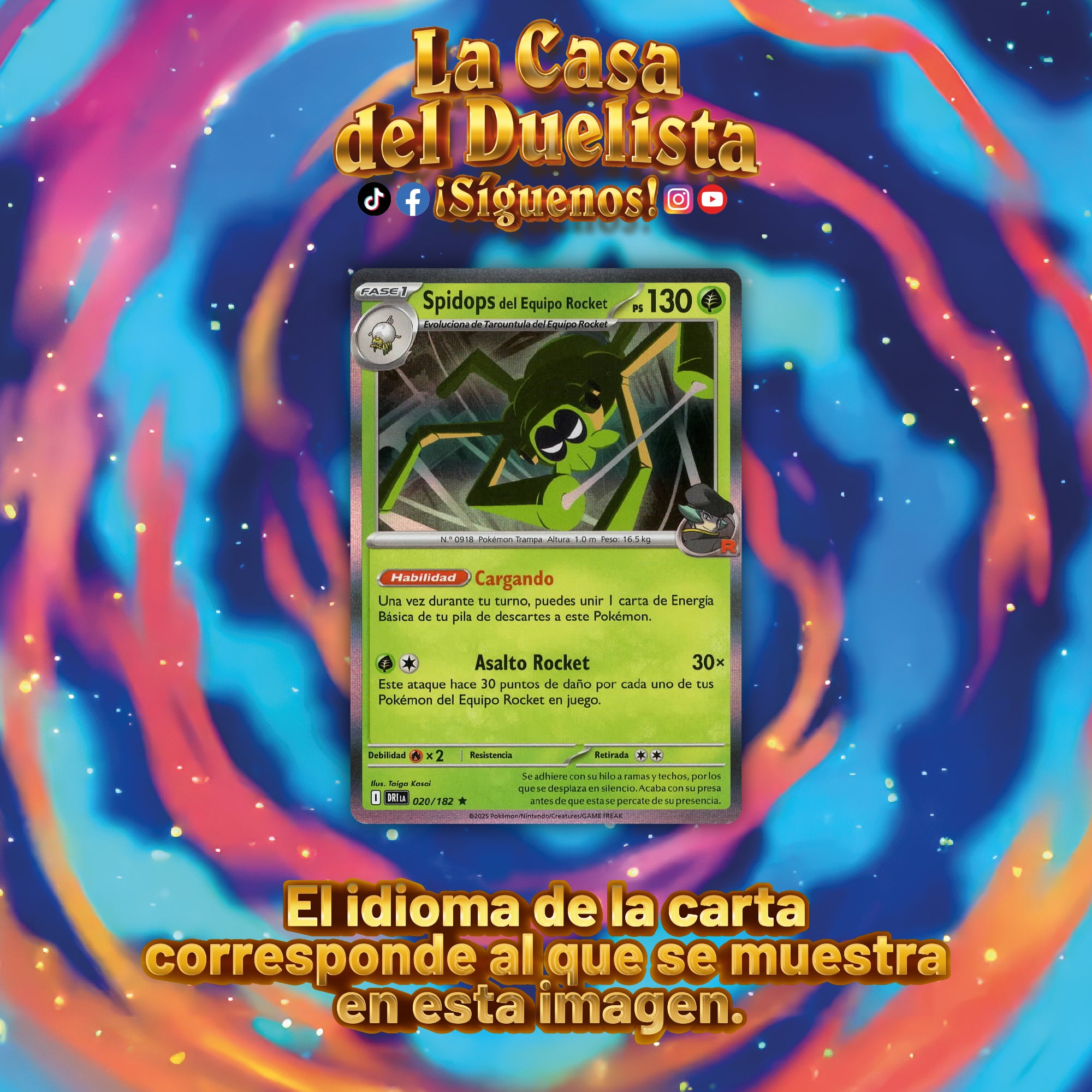 Spidos del Equipo Rocket