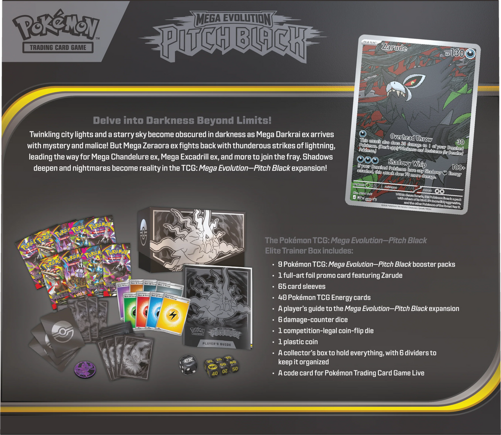Pokémon: Pitch Black - Elite Trainer Box