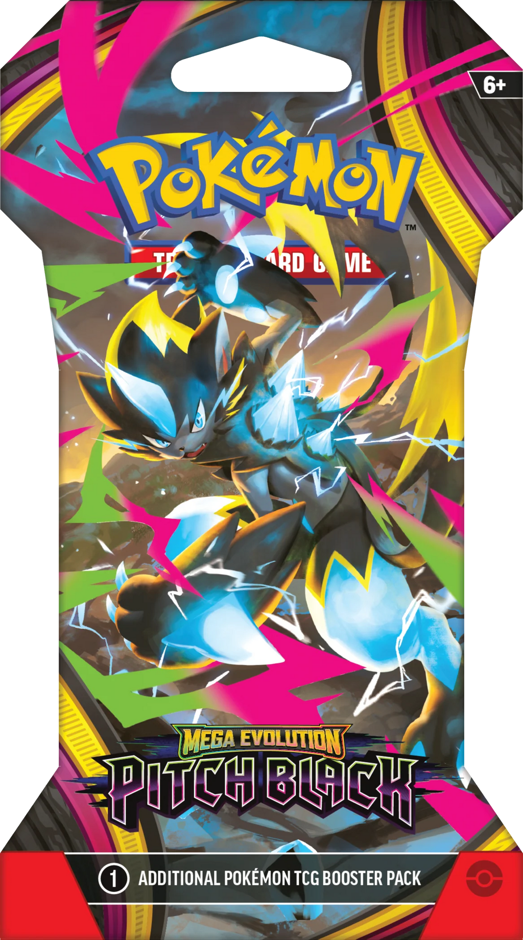 Sobre: Pokémon Pitch Black - Sleeved Booster
