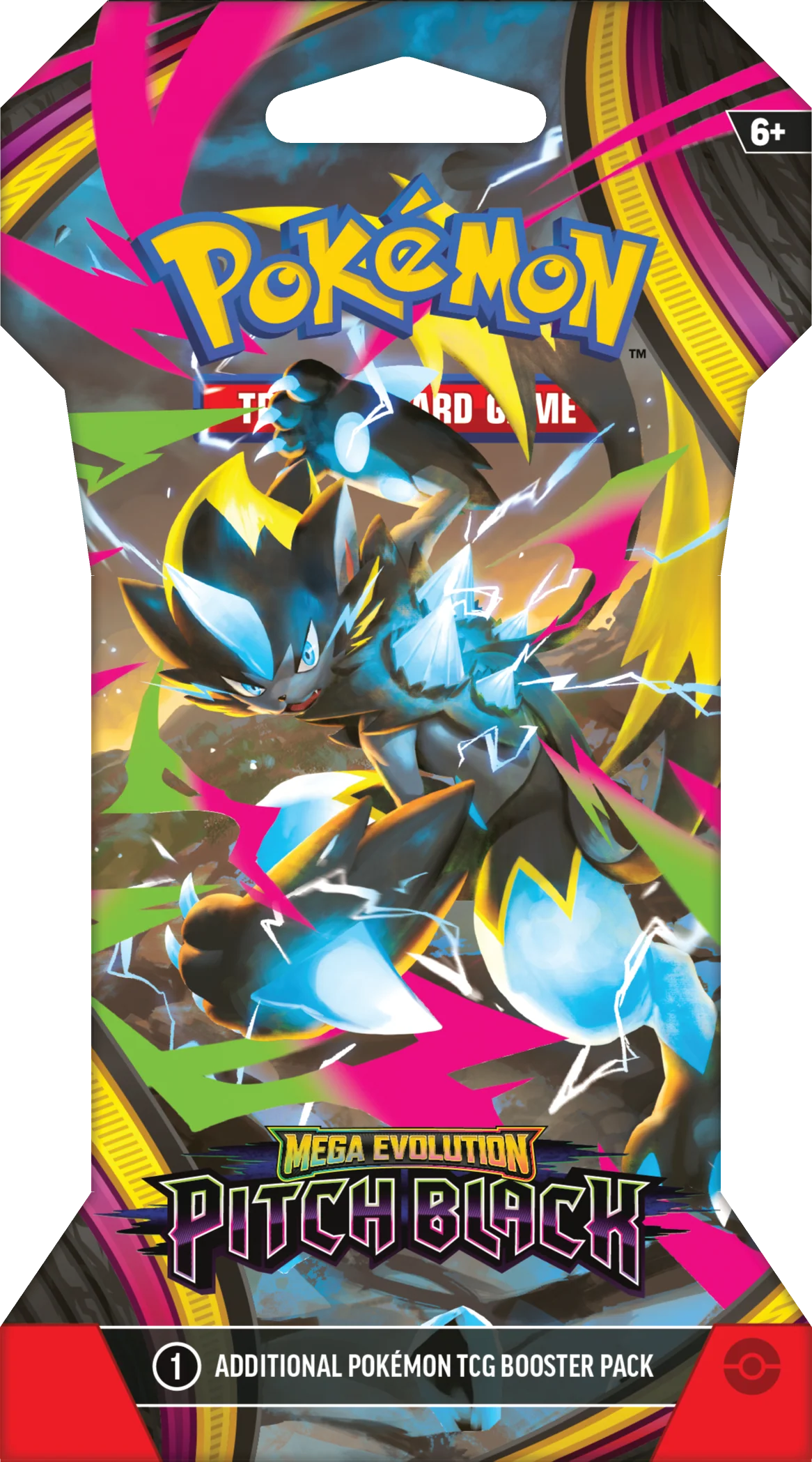 Sobre: Pokémon Pitch Black - Sleeved Booster