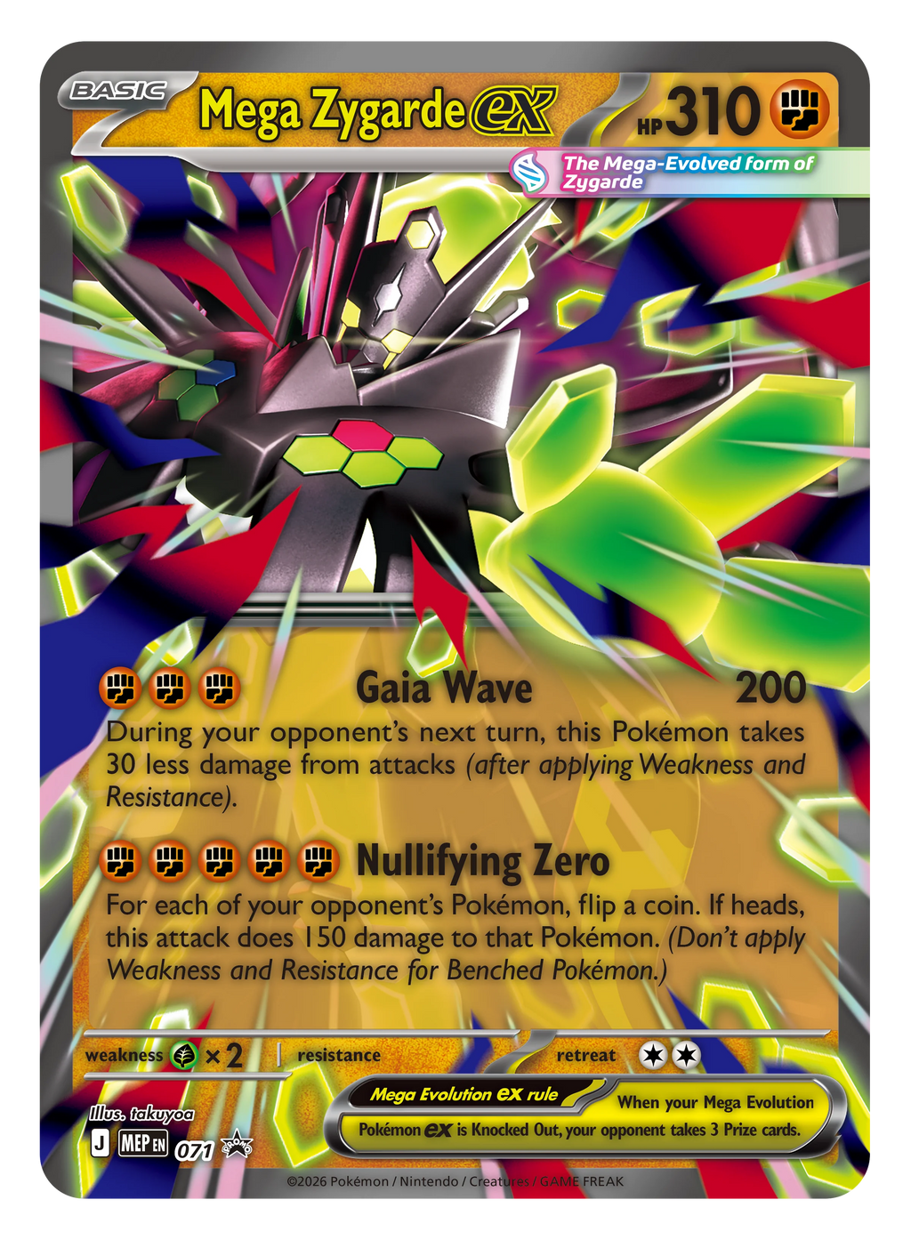Pokémon: Mega Zygarde ex Premium Collection