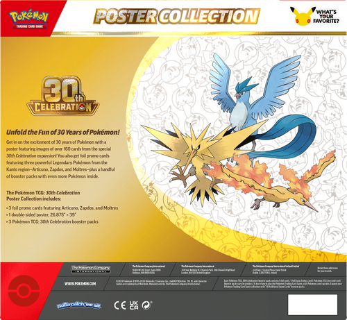 Pokémon: 30th Celebration - Poster Collection