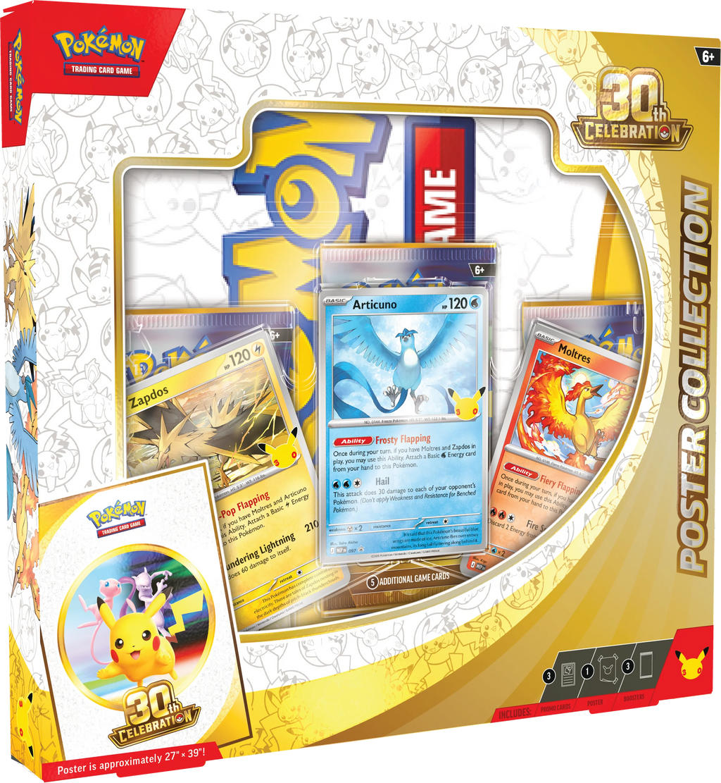Pokémon: 30th Celebration - Poster Collection