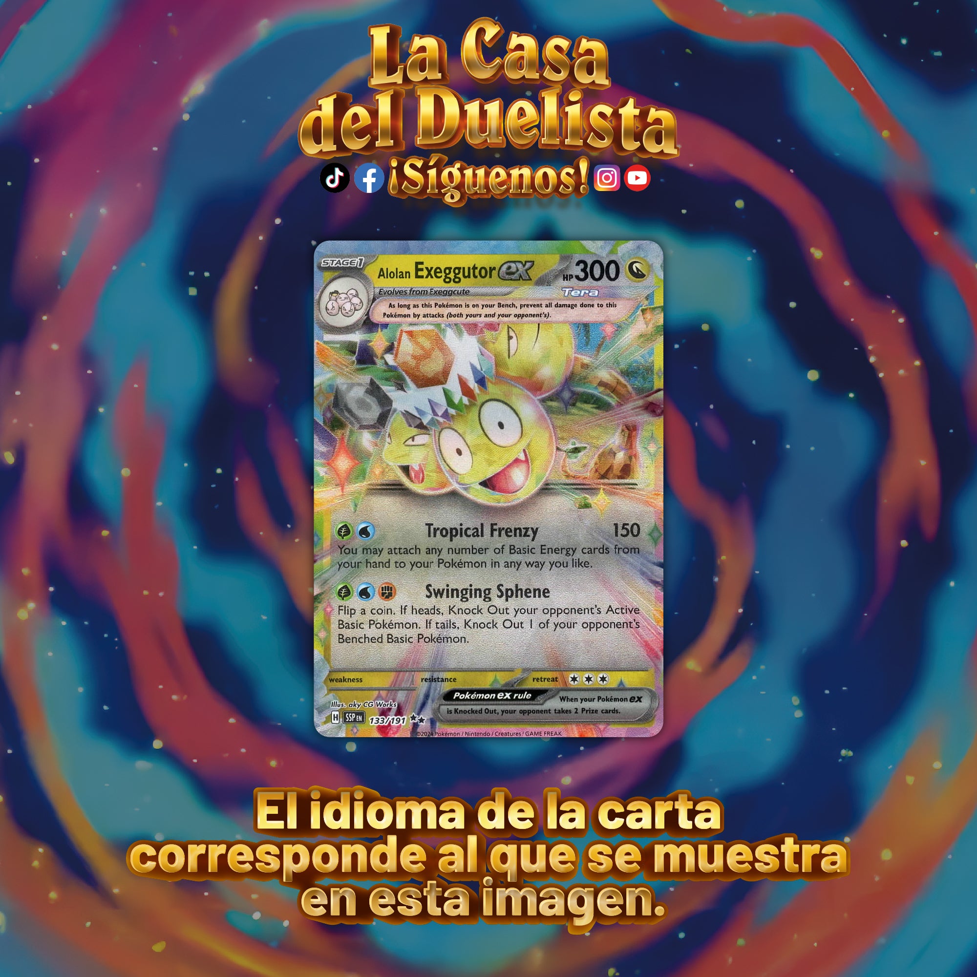 Alolan Exeggutor EX