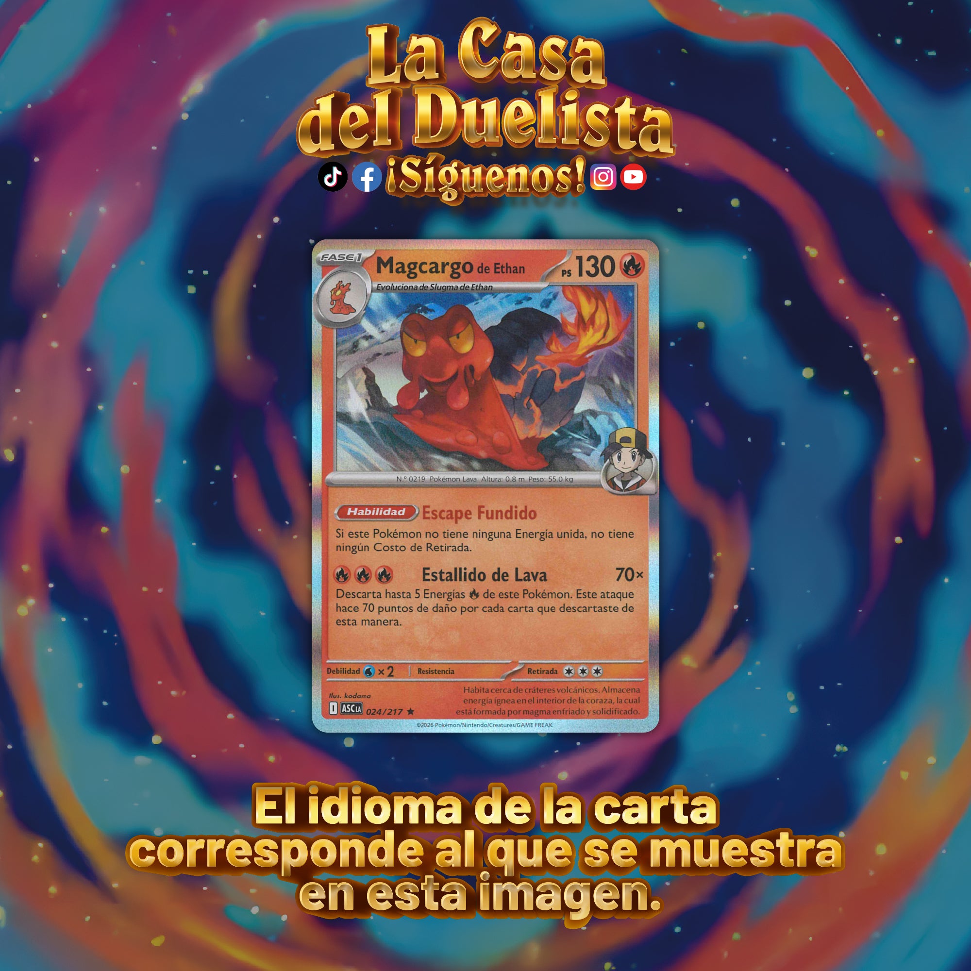 Magcargo de Ethan