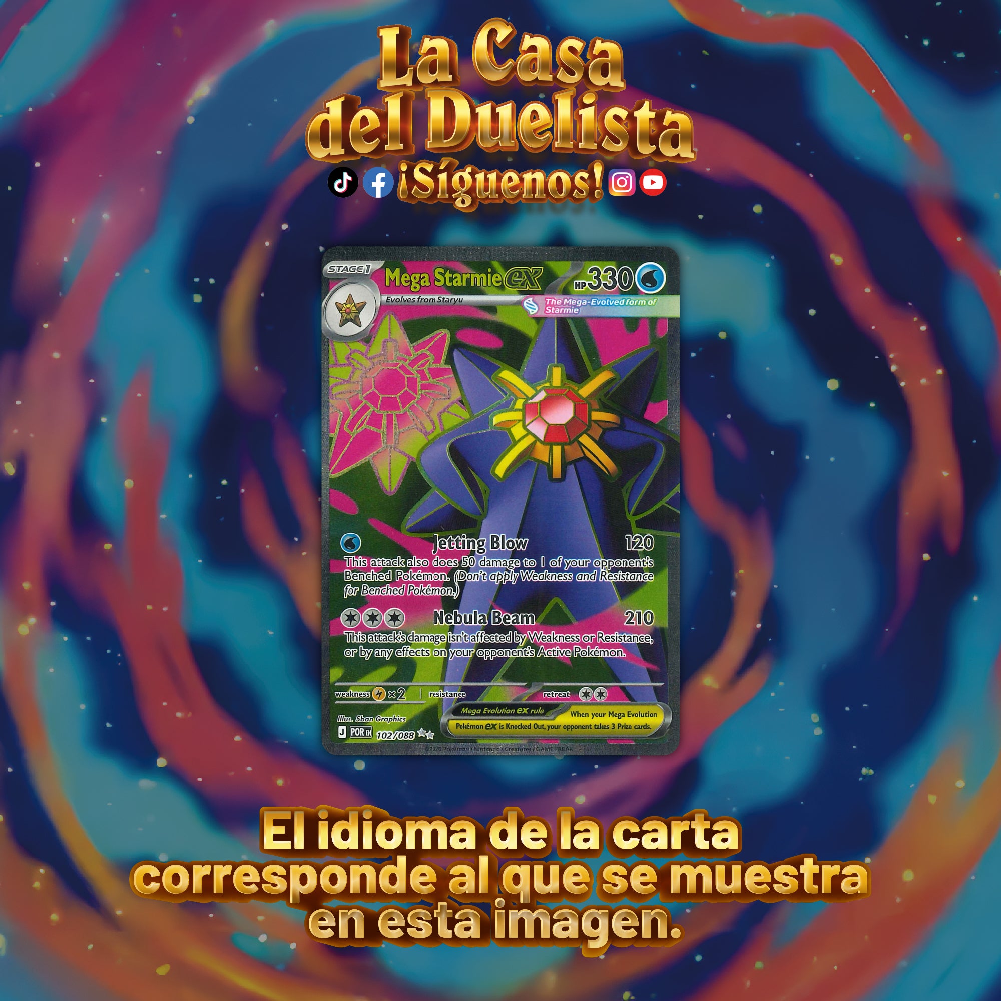 Mega Starmie ex