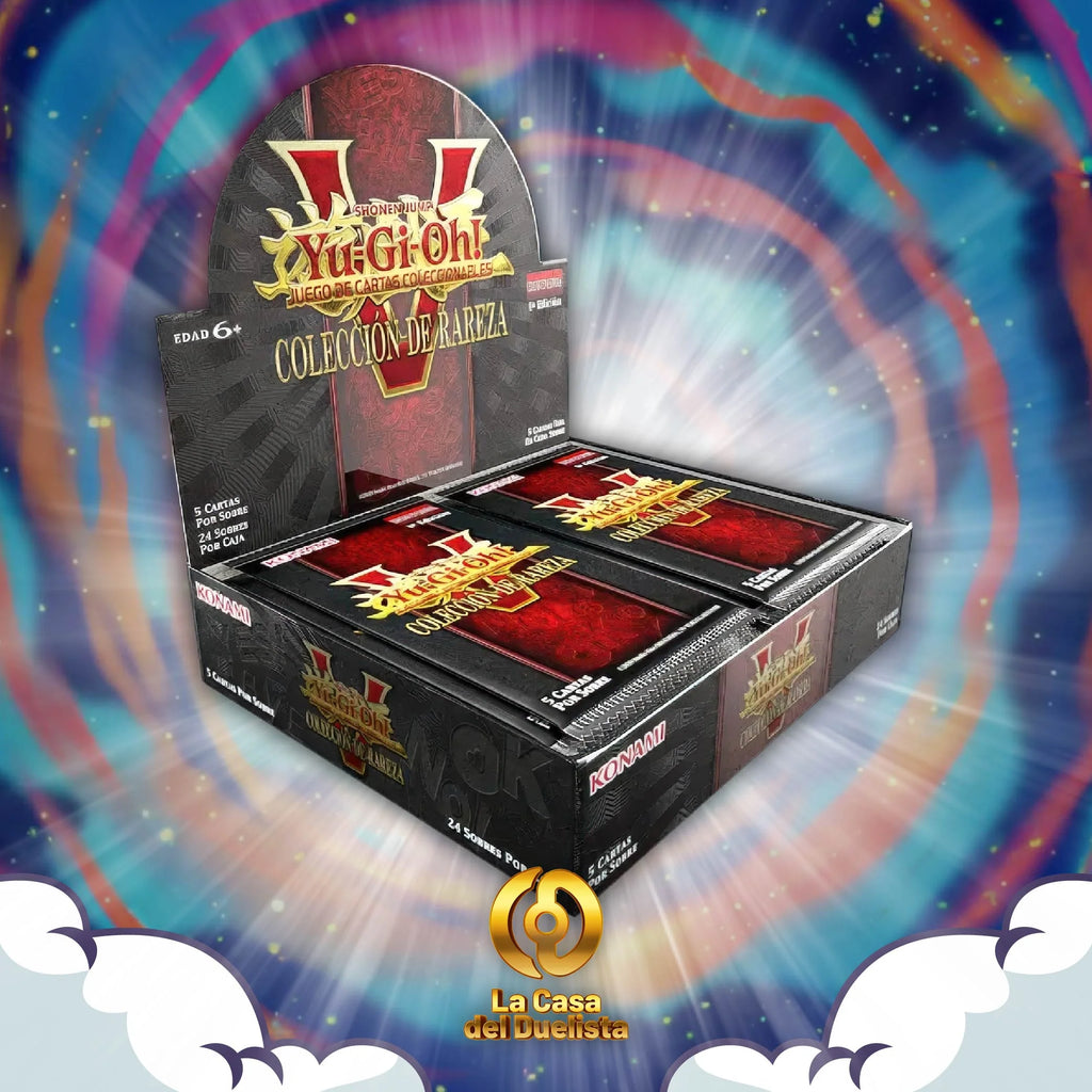 Caja c/24 sobres: Colección de Rareza V - Yu-Gi-Oh!