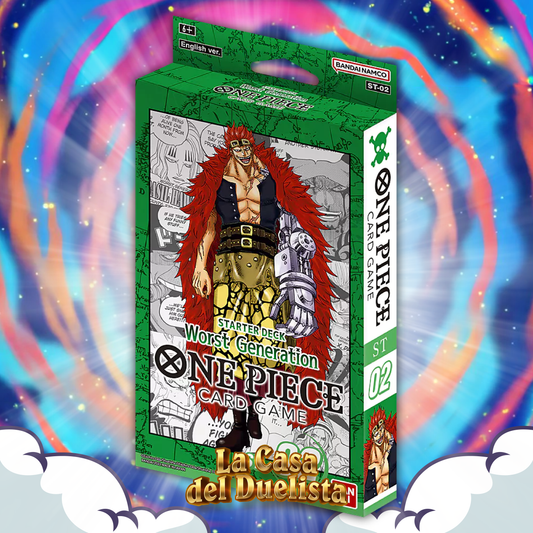 One Piece TCG: Worst Generation Starter Deck ST02
