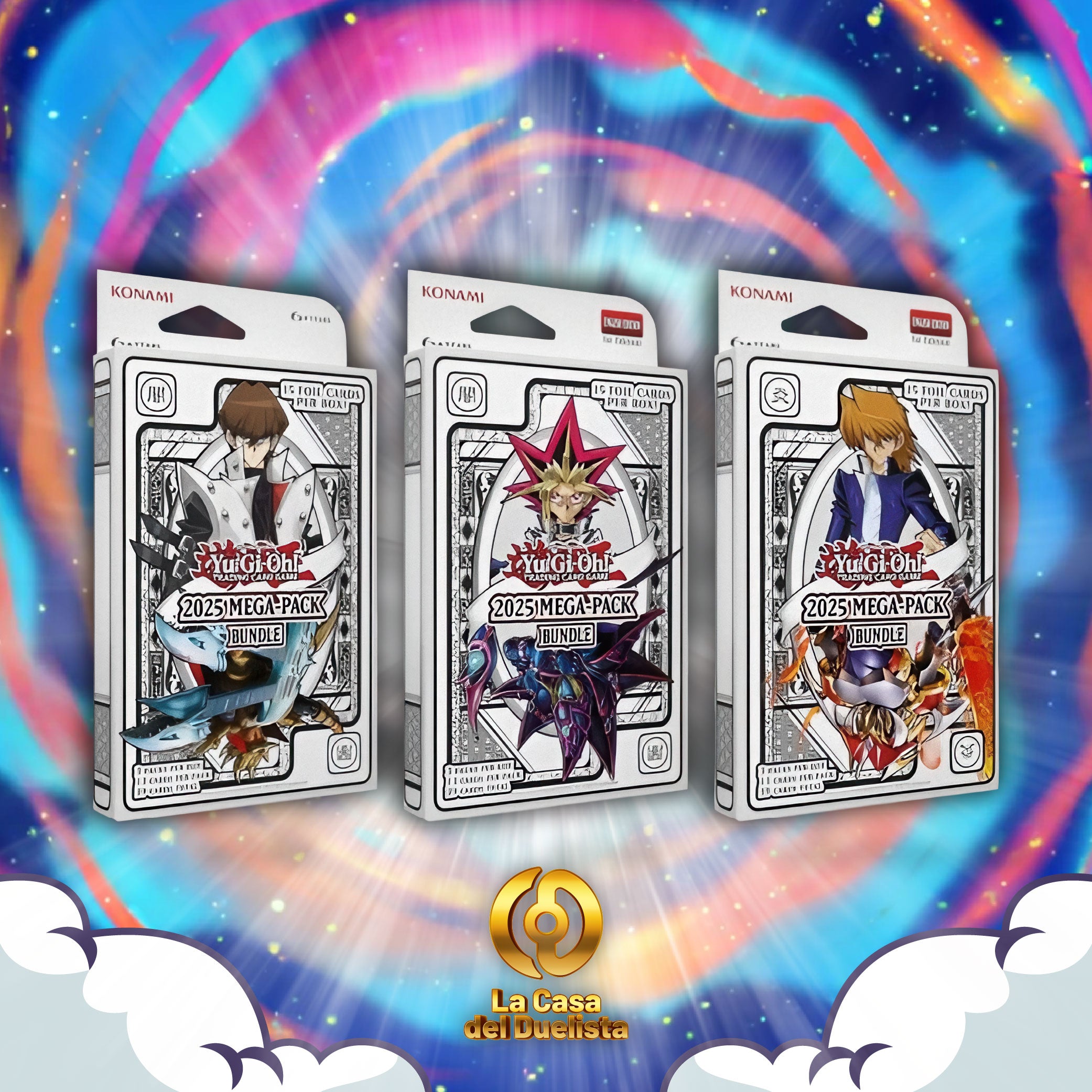 Bundle Mega-Pack 2025 Yu-Gi-Oh ESPAÑOL