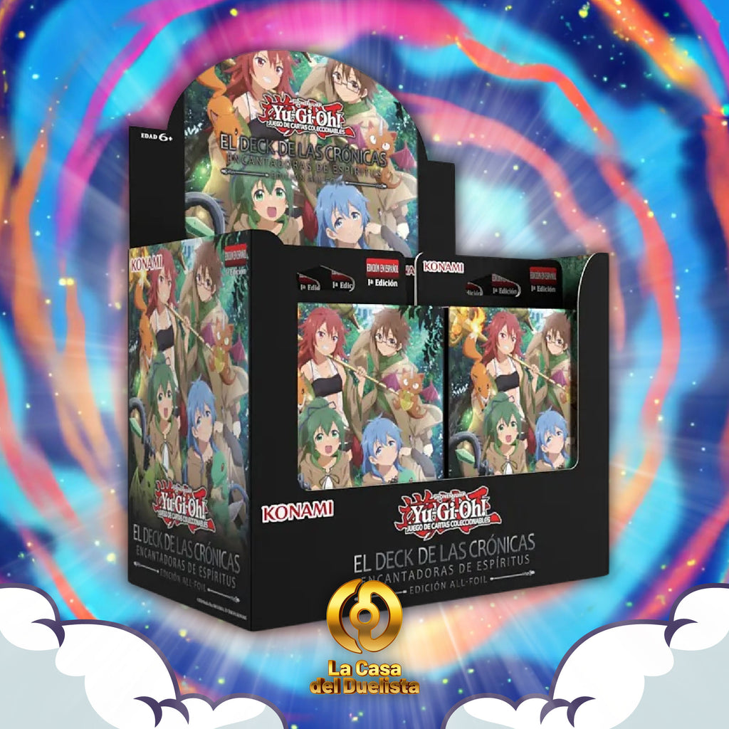 DISPLAY: El Deck de las Crónicas: Encantadoras de Espíritus: 𝗘𝗗𝗜𝗖𝗜𝗢́𝗡 𝗔𝗟𝗟 𝗙𝗢𝗜𝗟