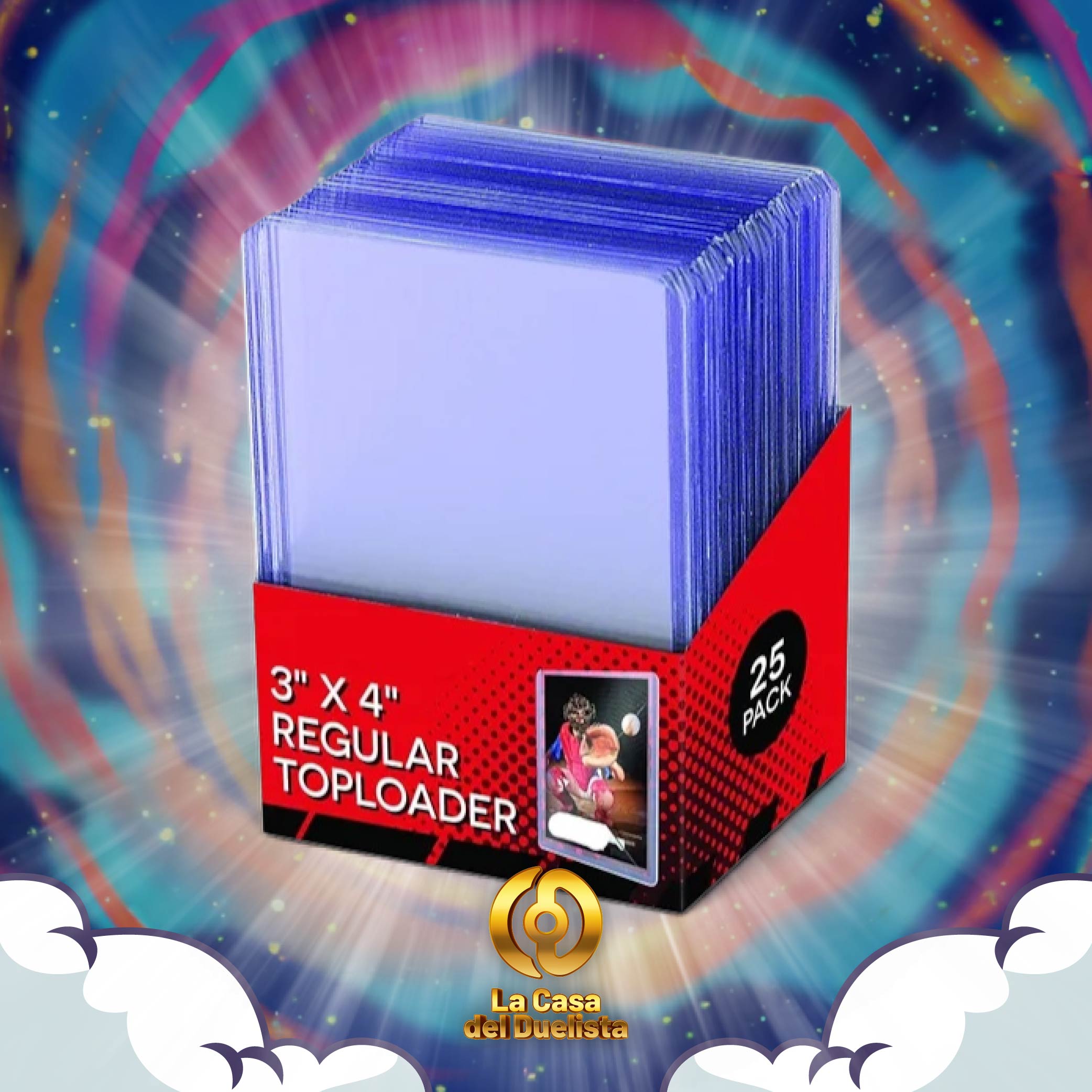 Regular Top Loader - 3" X 4" - 25pack