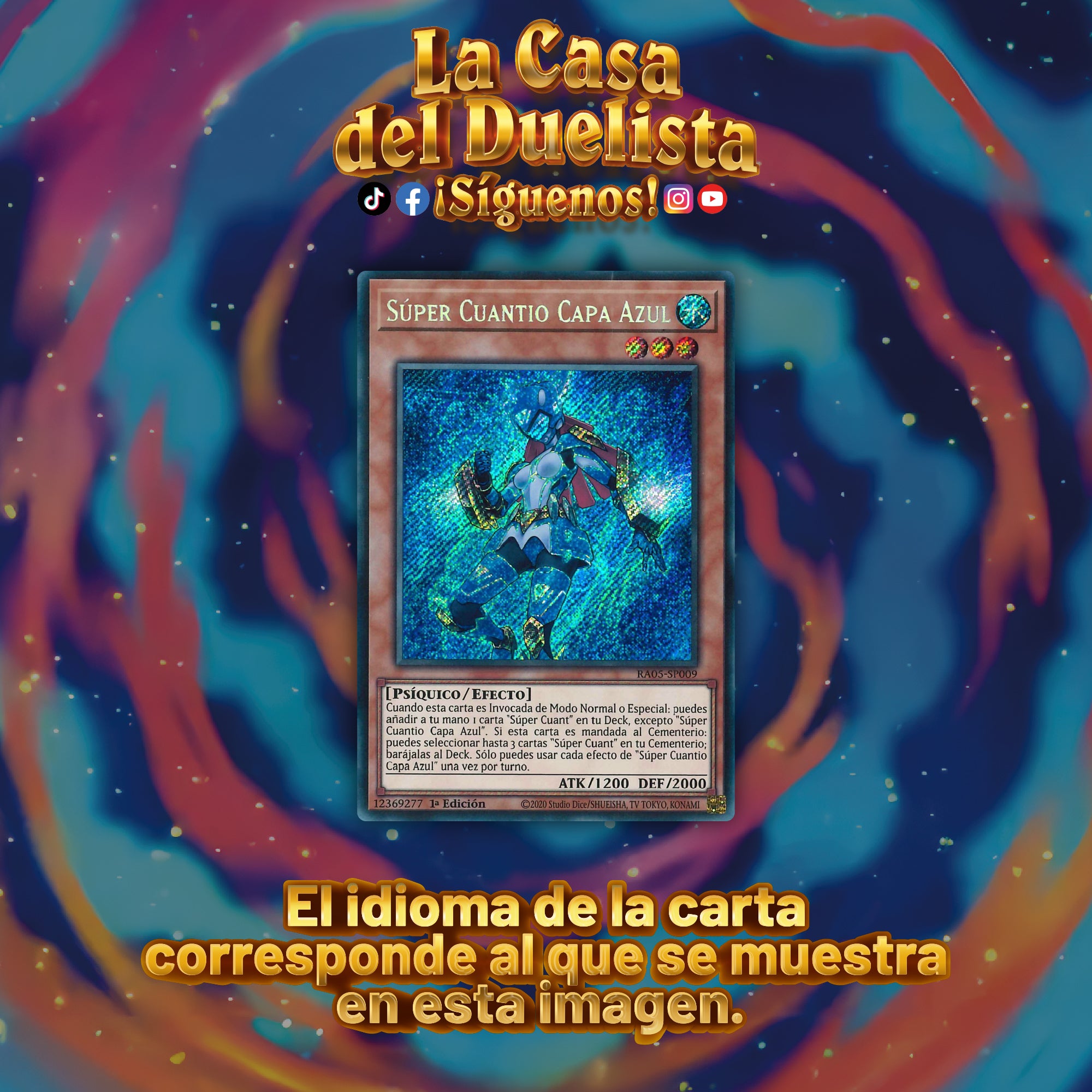 Súper Cuantio Capa Azul