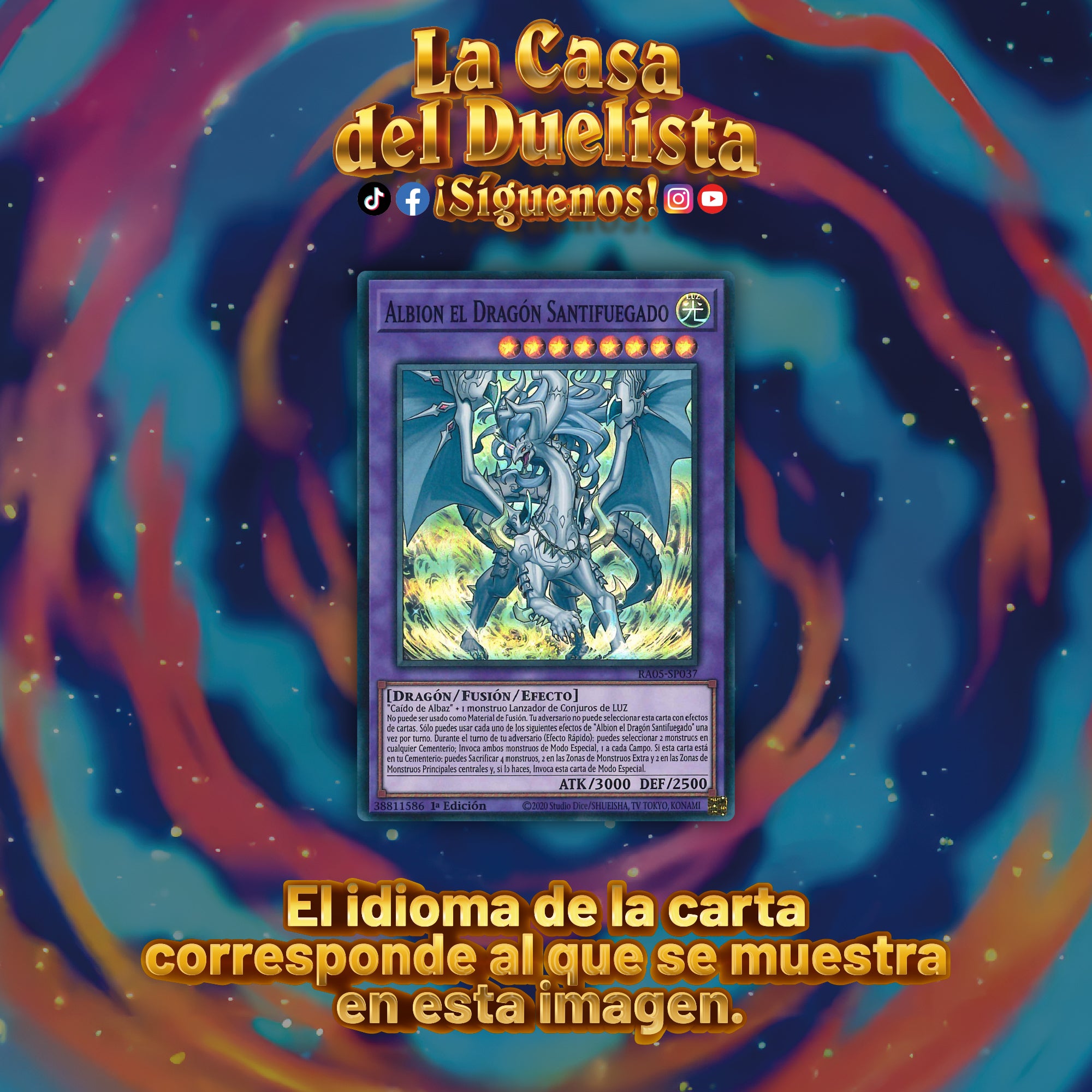Albion el Dragón Santifuegado