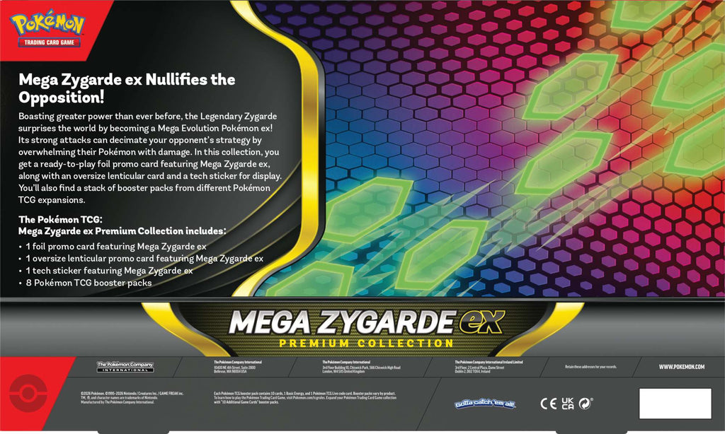 Pokémon: Mega Zygarde ex Premium Collection