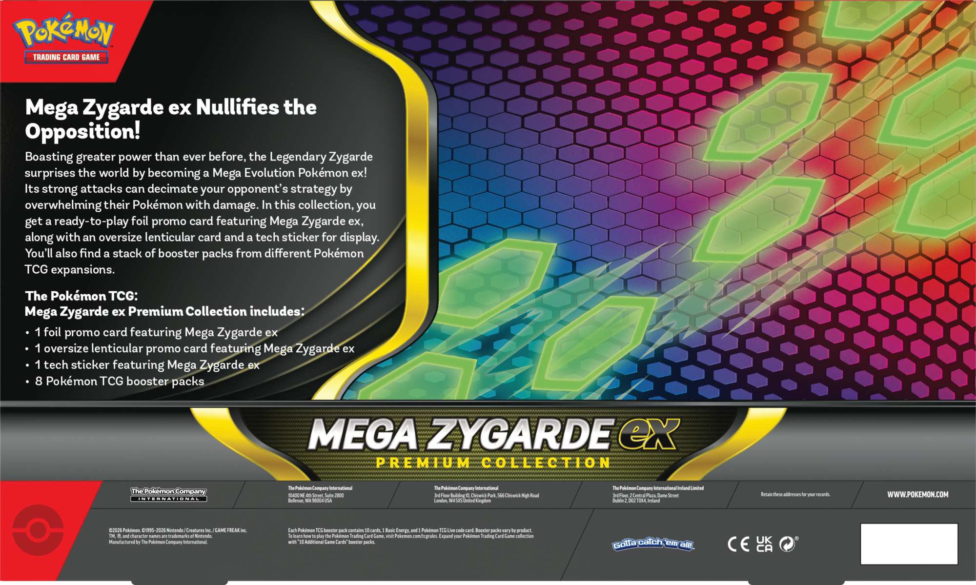 Pokémon: Mega Zygarde ex Premium Collection