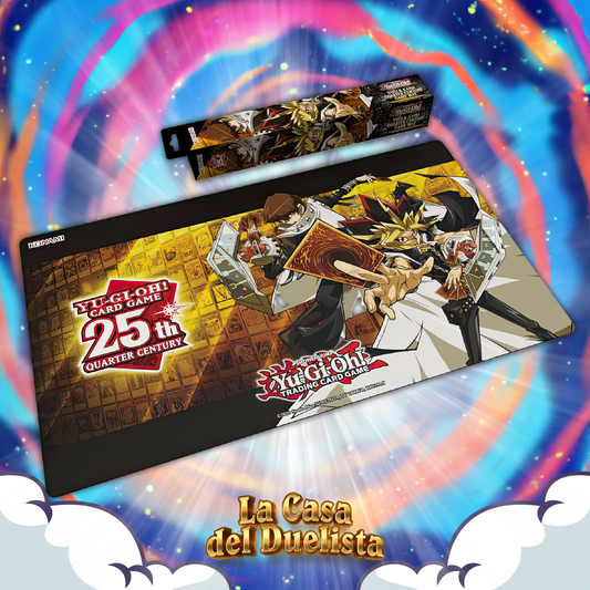 Yugi & Kaiba Quarter Century Game Mat