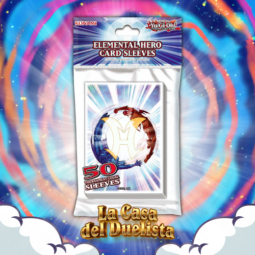 yugioh elemental hero card sleeves Micas Oficiales - Héroes Elementales