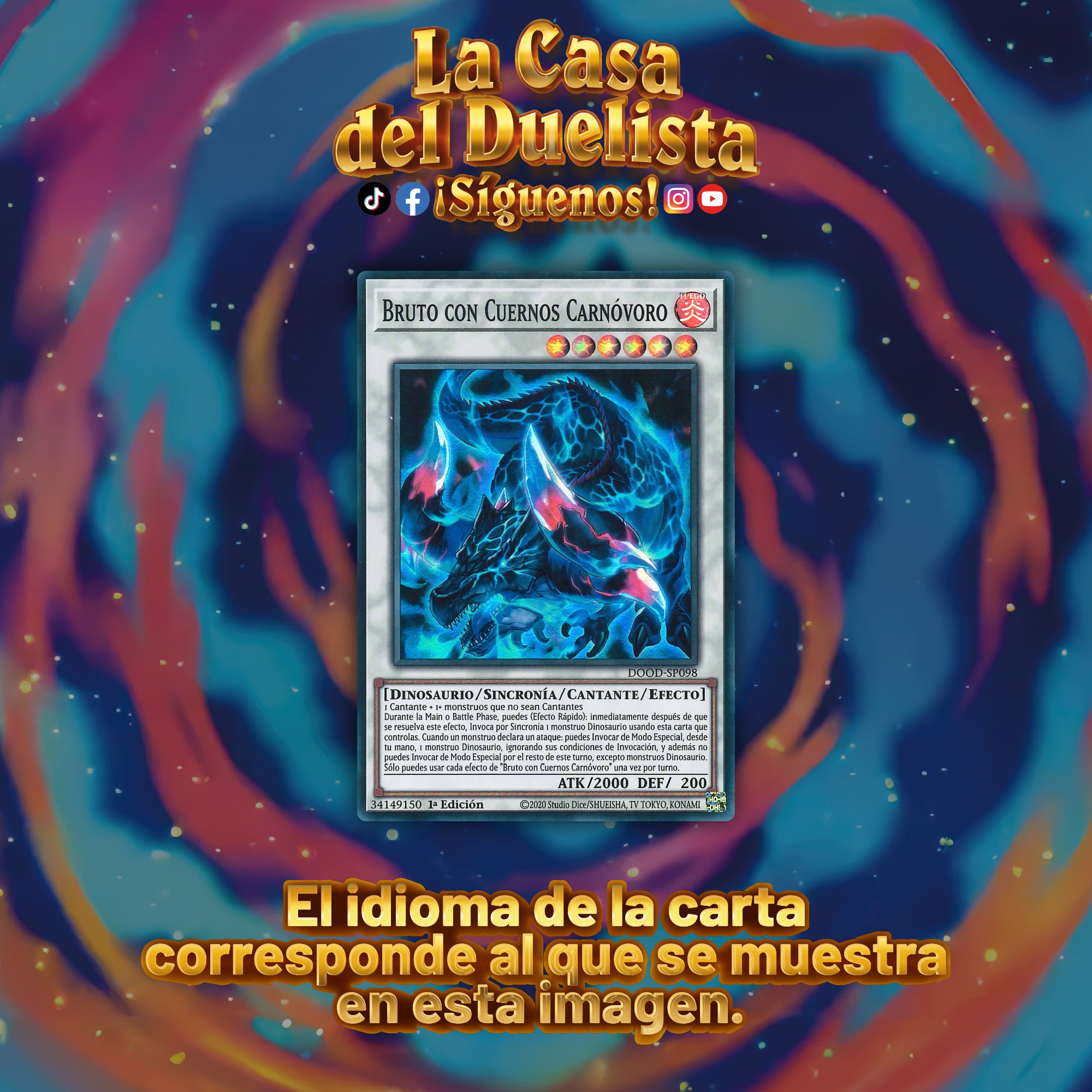 Bruto con Cuernos Carnóvoro
