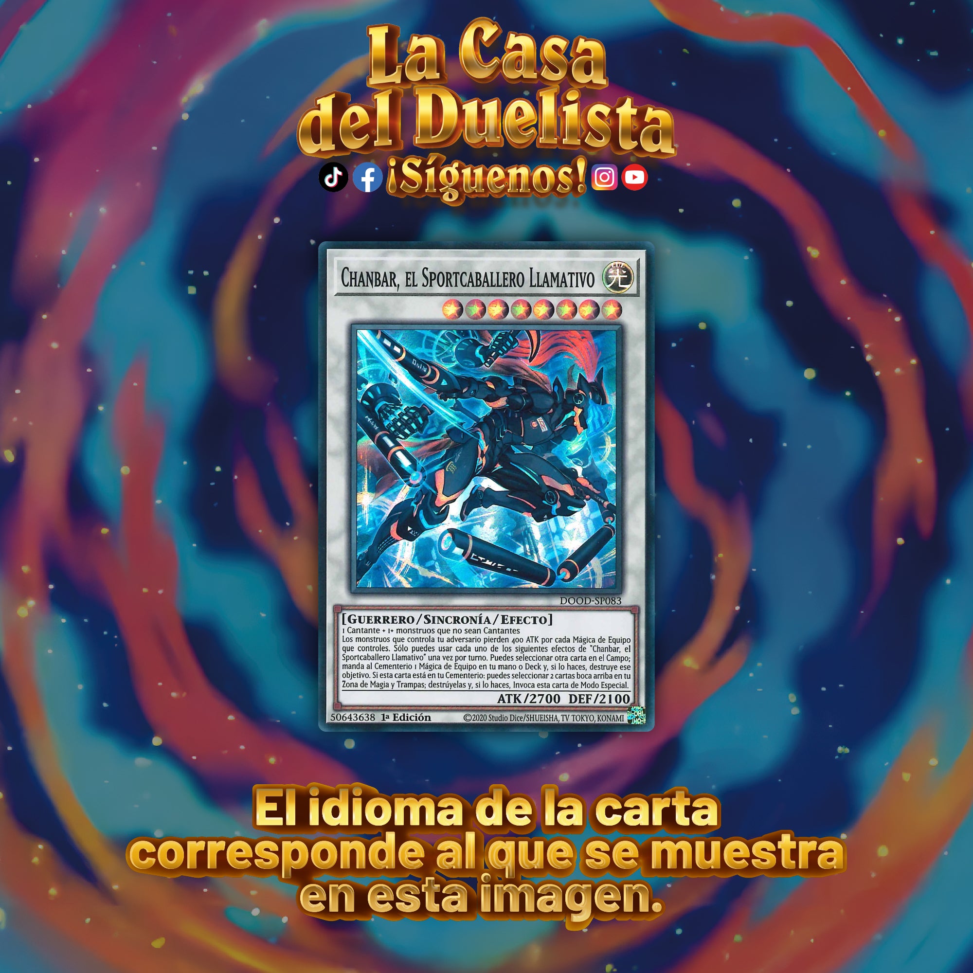 Chanbar, el Sportcaballero Llamativo