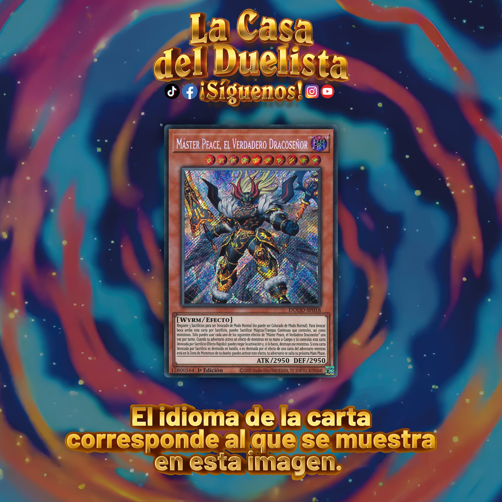 Máster Peace, el Verdadero Dracoseñor
