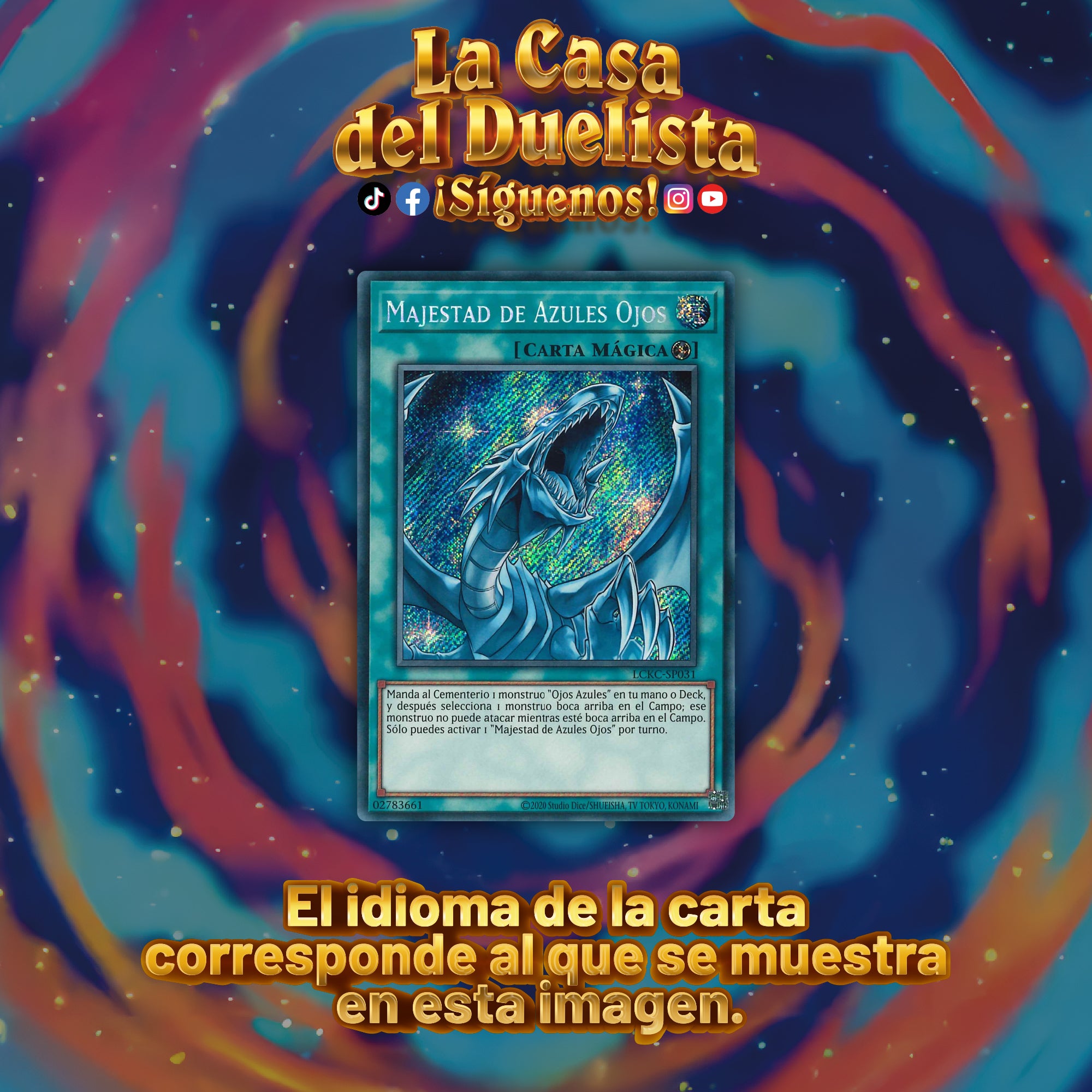 Majestad de Azules Ojos
