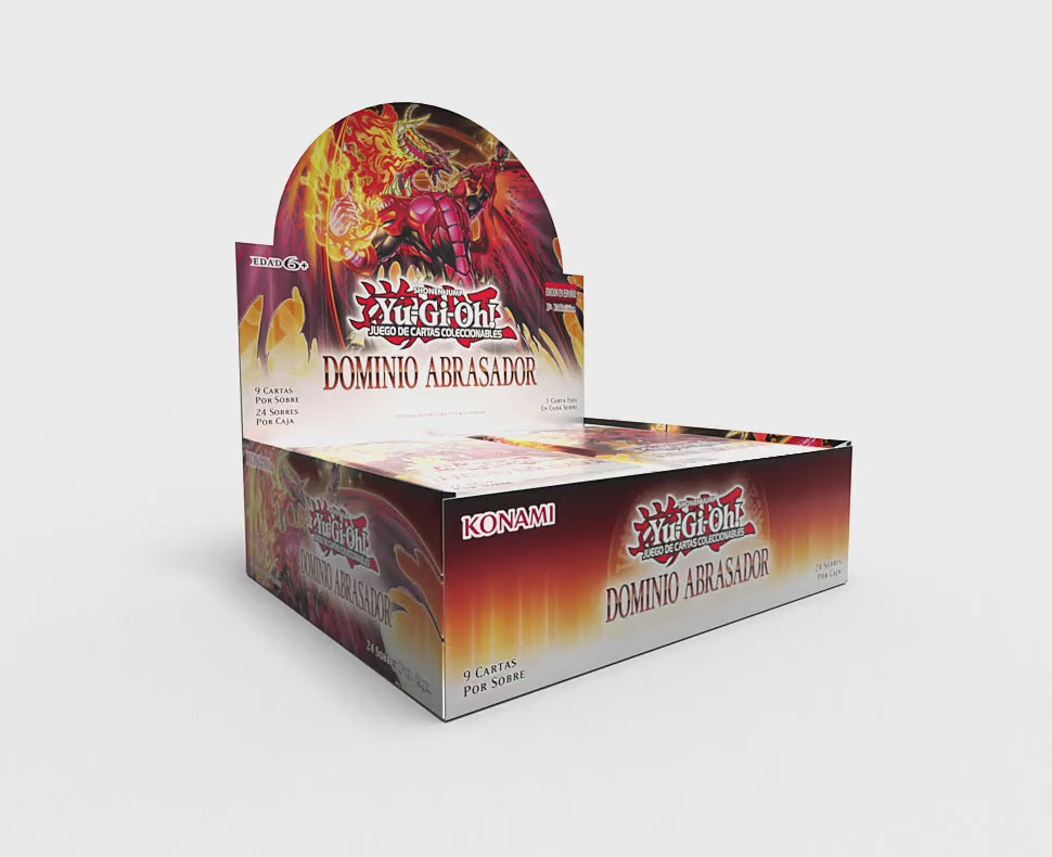 Caja c/24 sobres: Dominio Abrasador | Yu-Gi-Oh!