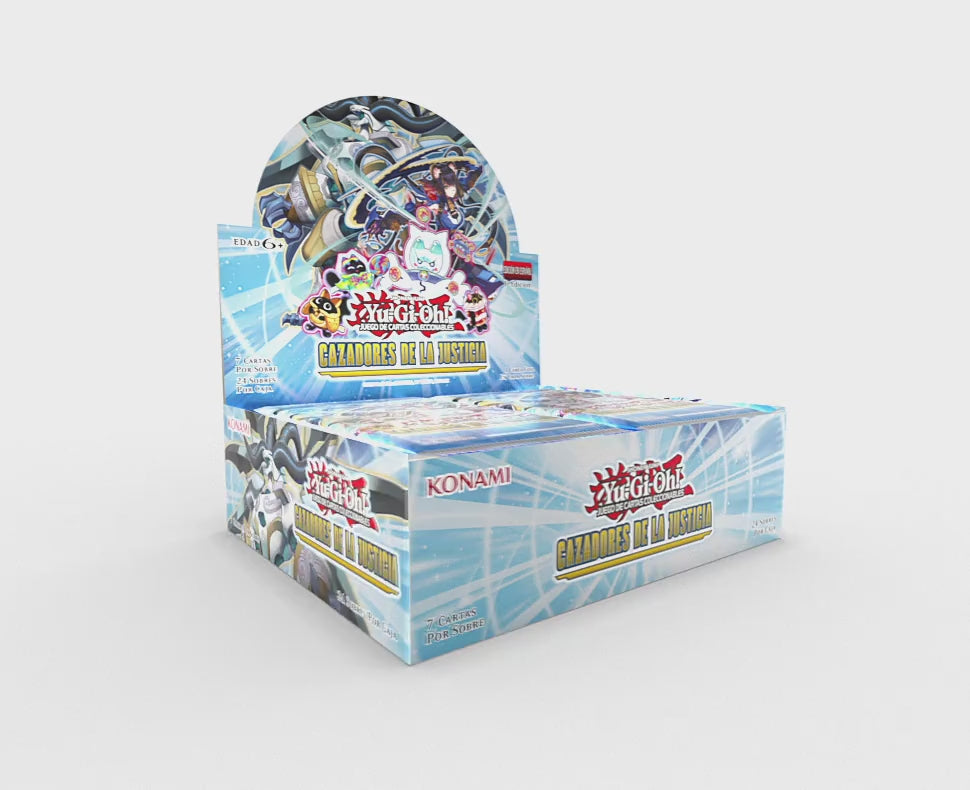 Caja c/24 sobres: Cazadores de la Justicia ESPAÑOL
