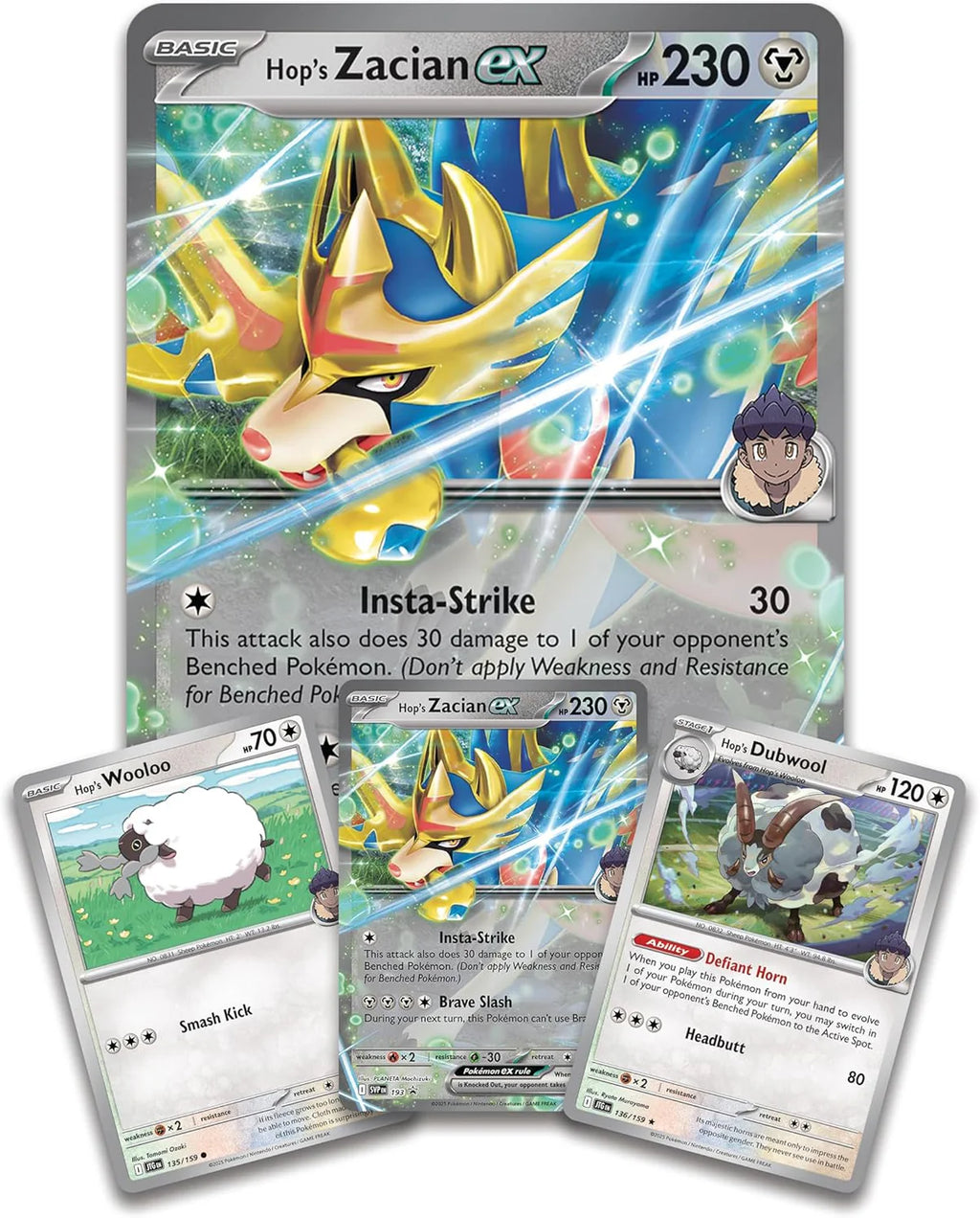 Pokémon TCG: Hop’s Zacian ex Box